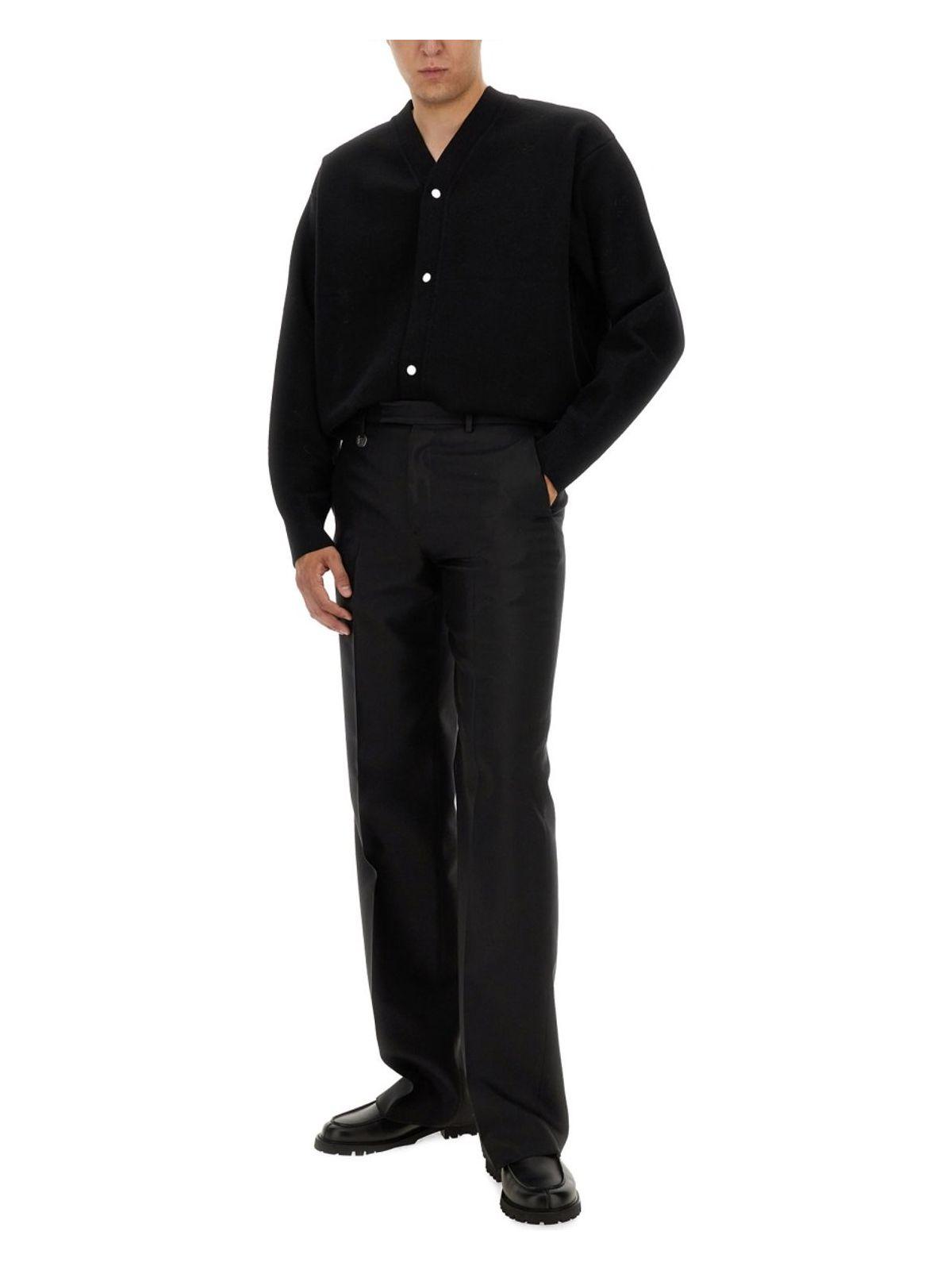 Jacquemus Men's Cardigan Boutonne in Black