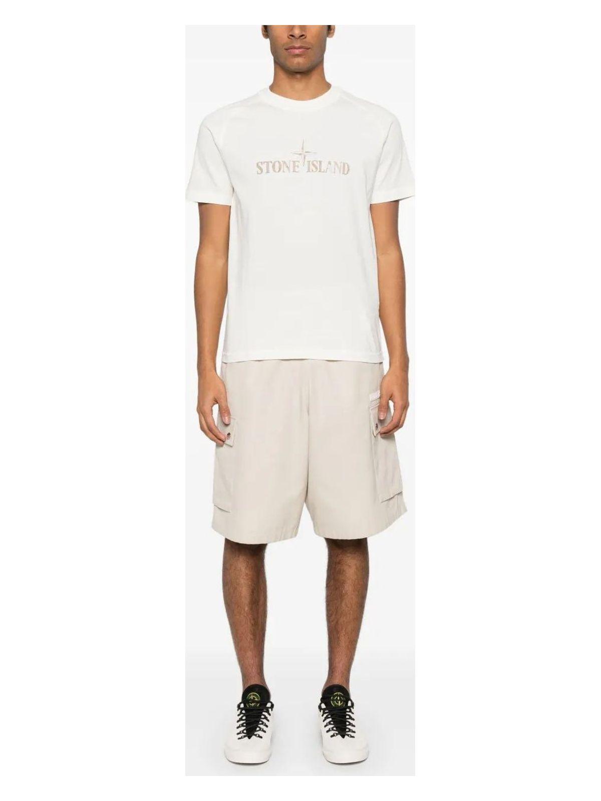 Stone Island Men's T-Shirt with Logo