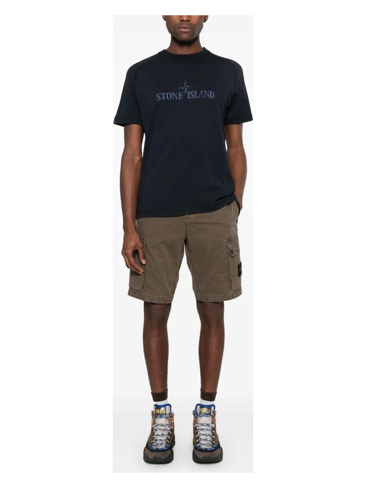 Stone Island Men's T-Shirt with Logo