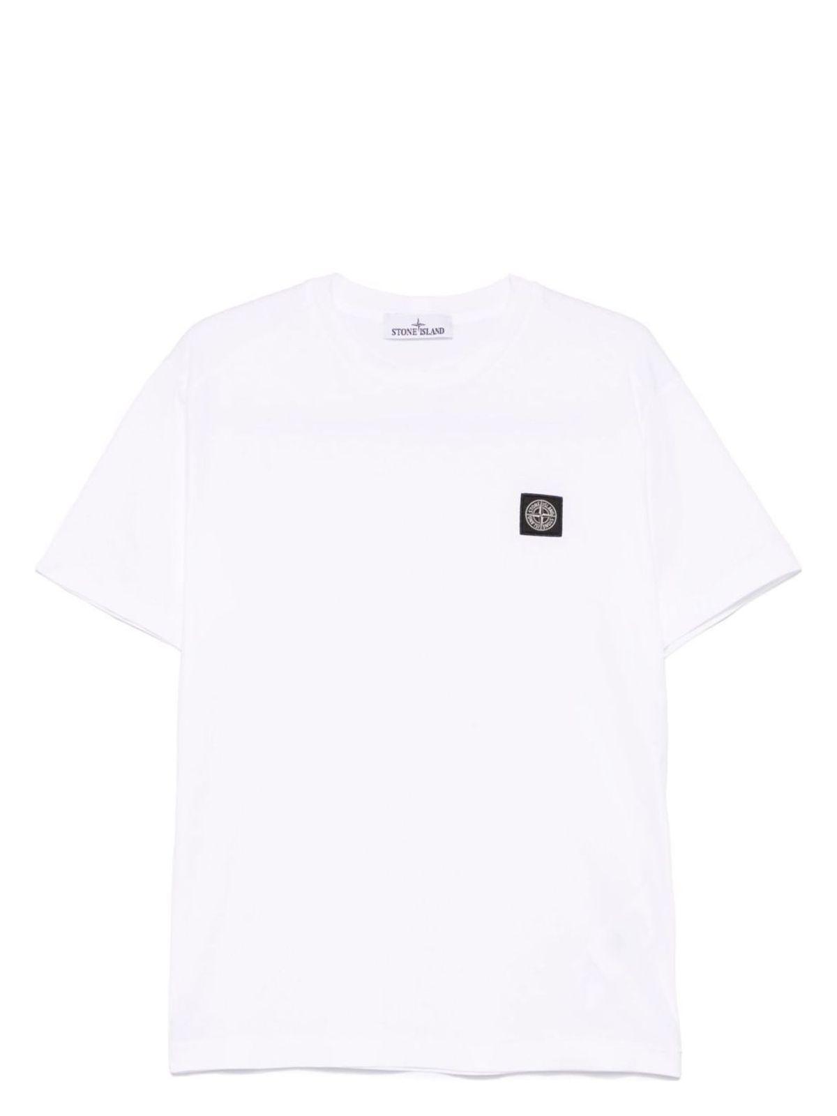 Stone Island Men's T-Shirt in Pink & Purple