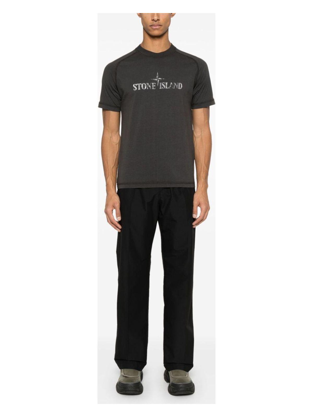 Stone Island Men's T-Shirt with Logo