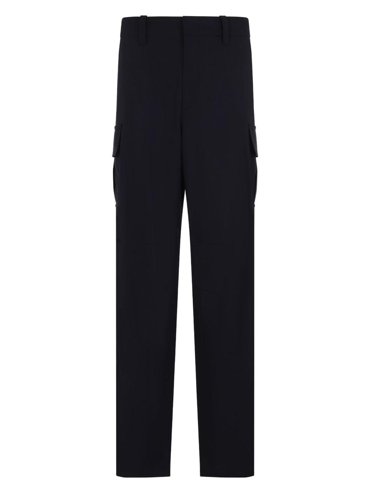 Bottega Veneta Women's Cargo Pants in Blue