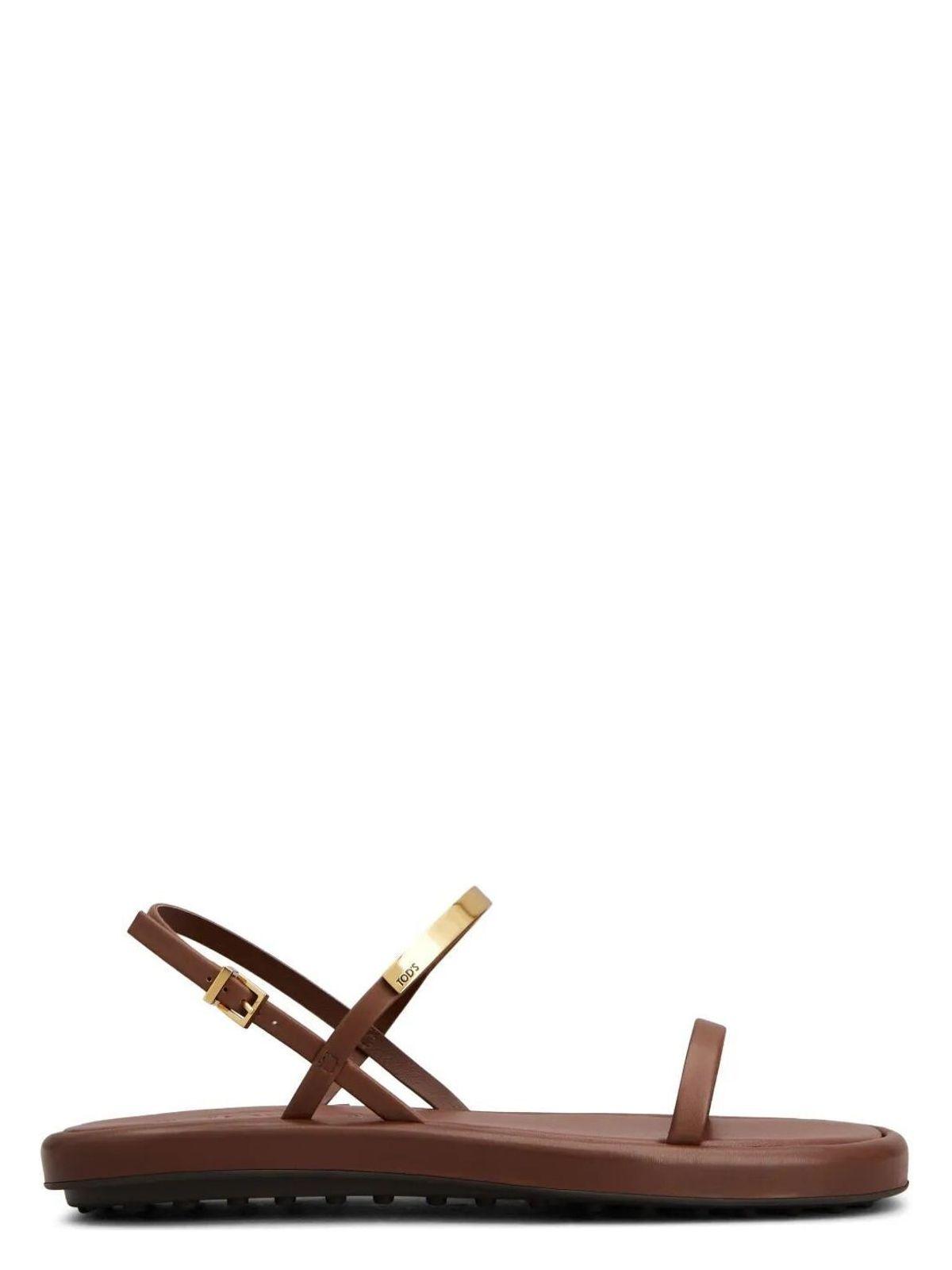 Tod's Women's Sandalo In Pelle in Brown