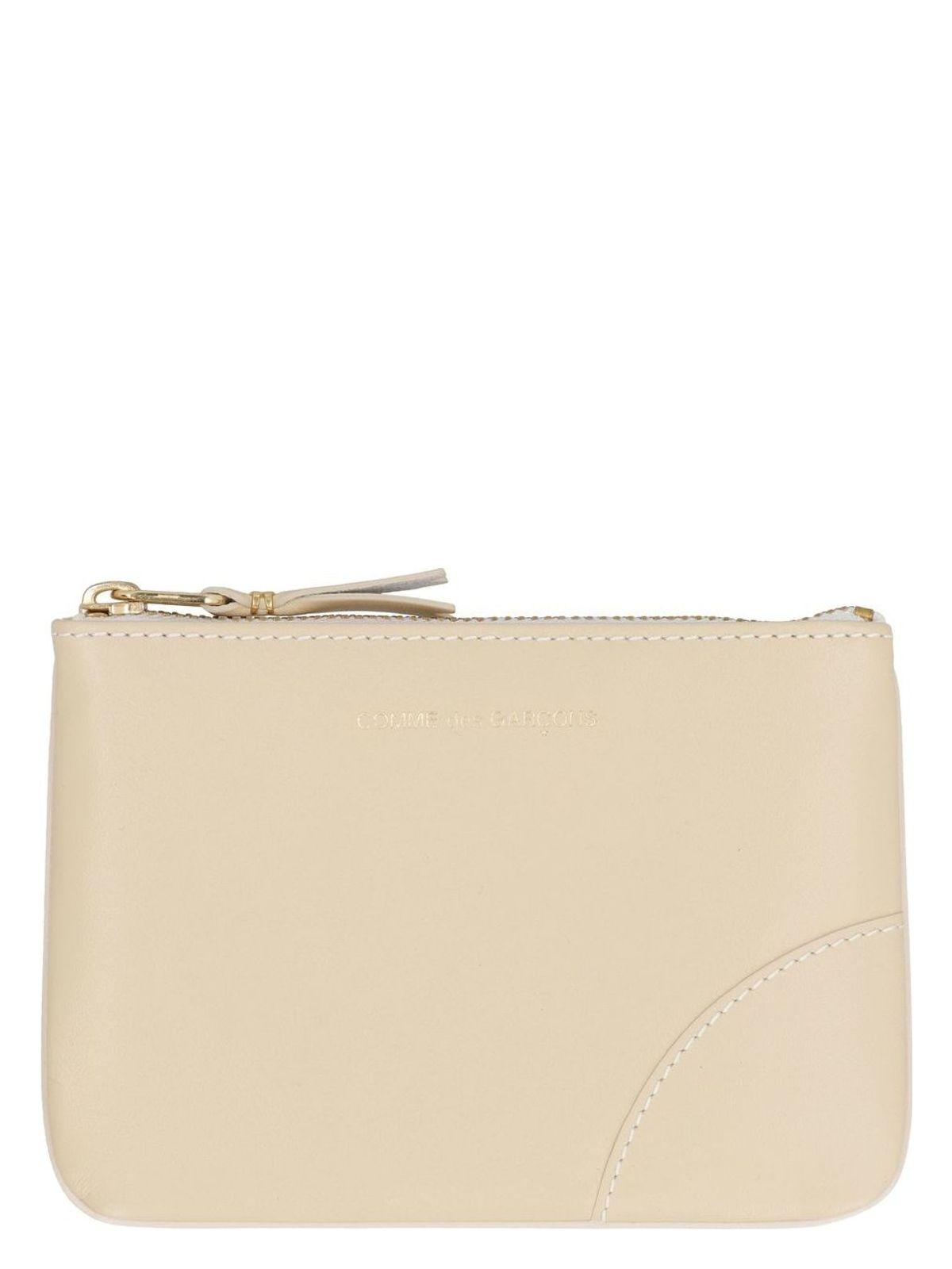 Comme Des Garçons Wallet Leather Pouch and Zipped Wallet