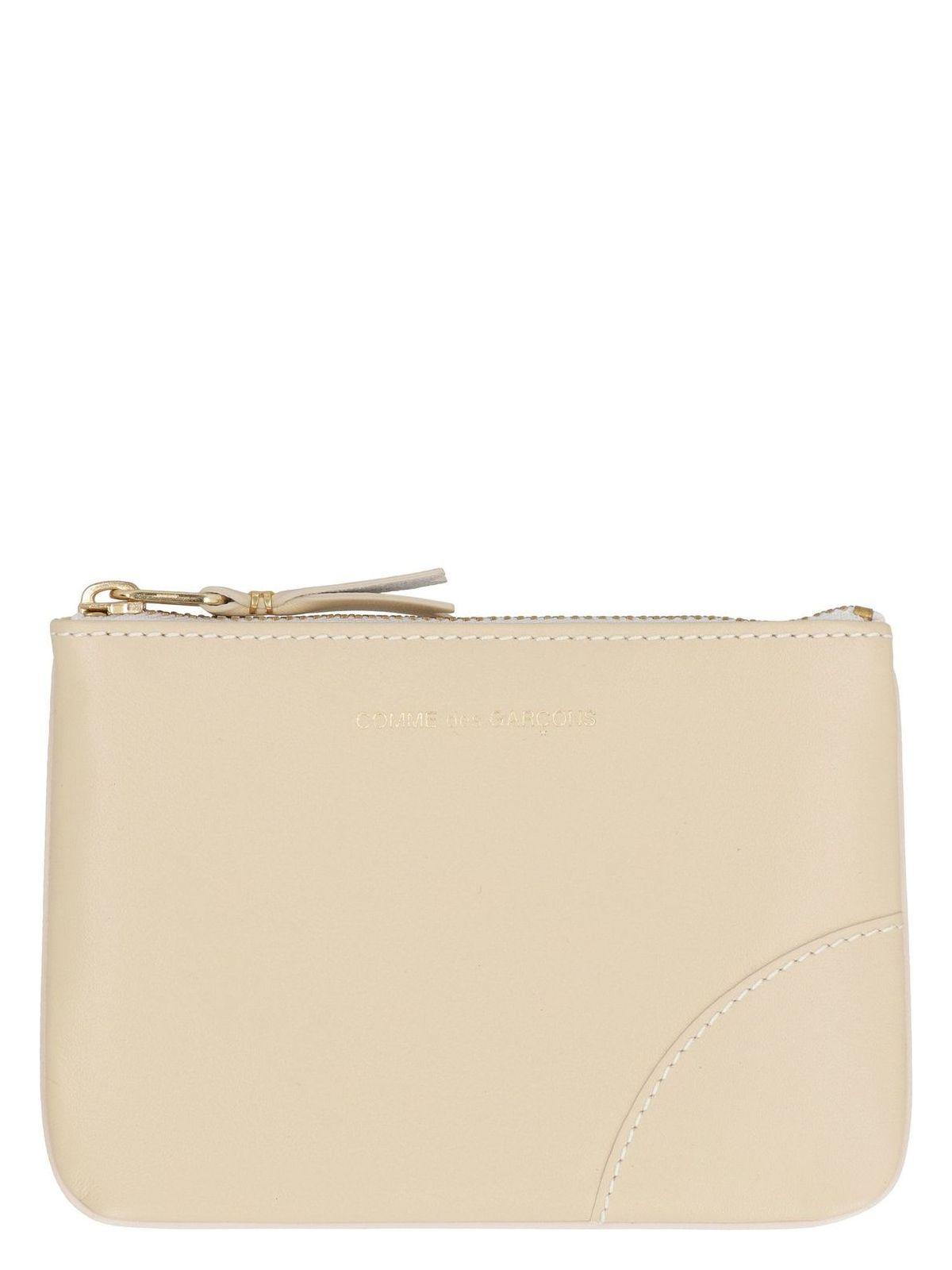 Comme Des Garçons Wallet Leather Pouch and Zipped Wallet