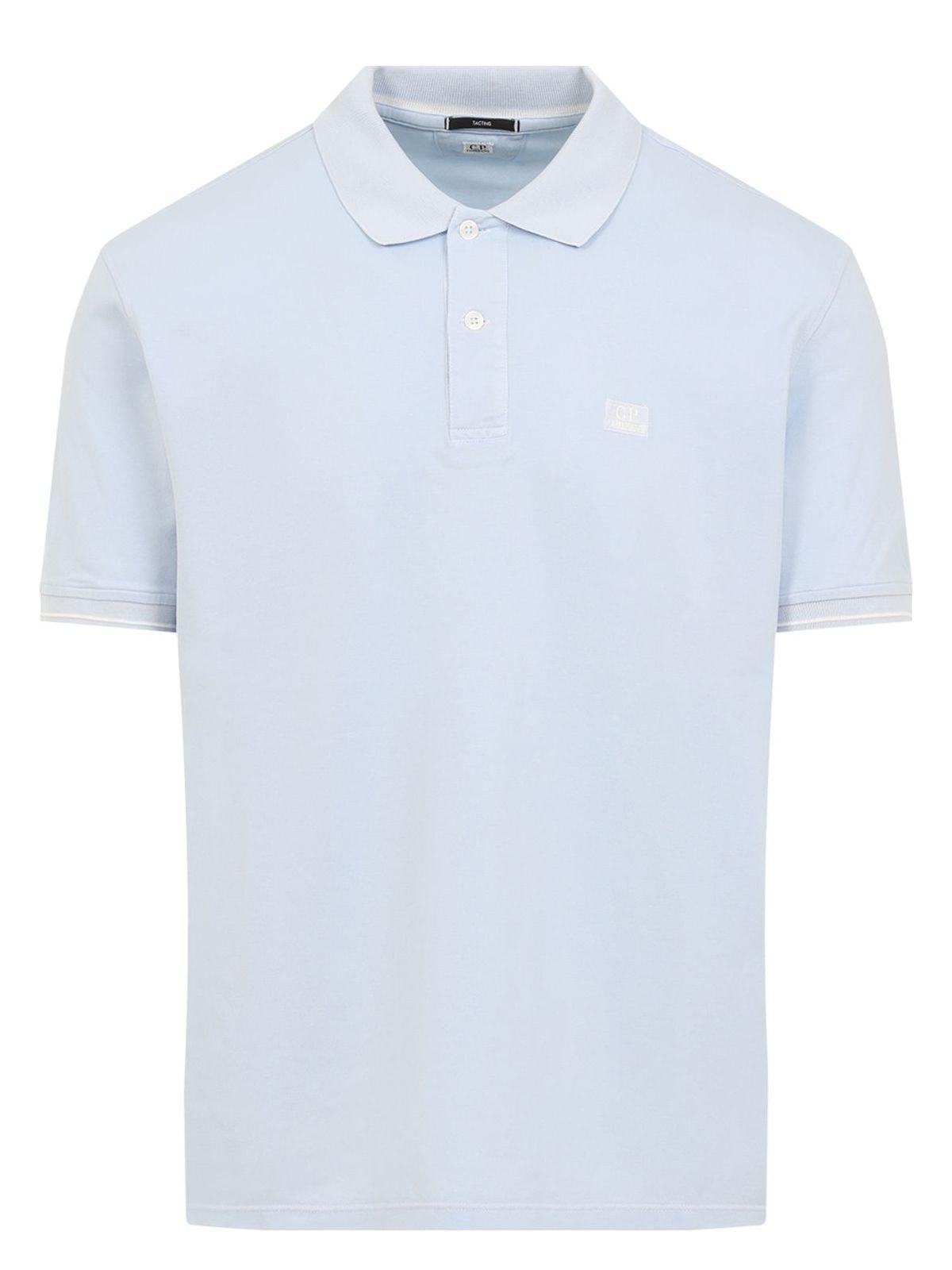 C.p. Company Men's Tacting Polo T-Shirt in Blue