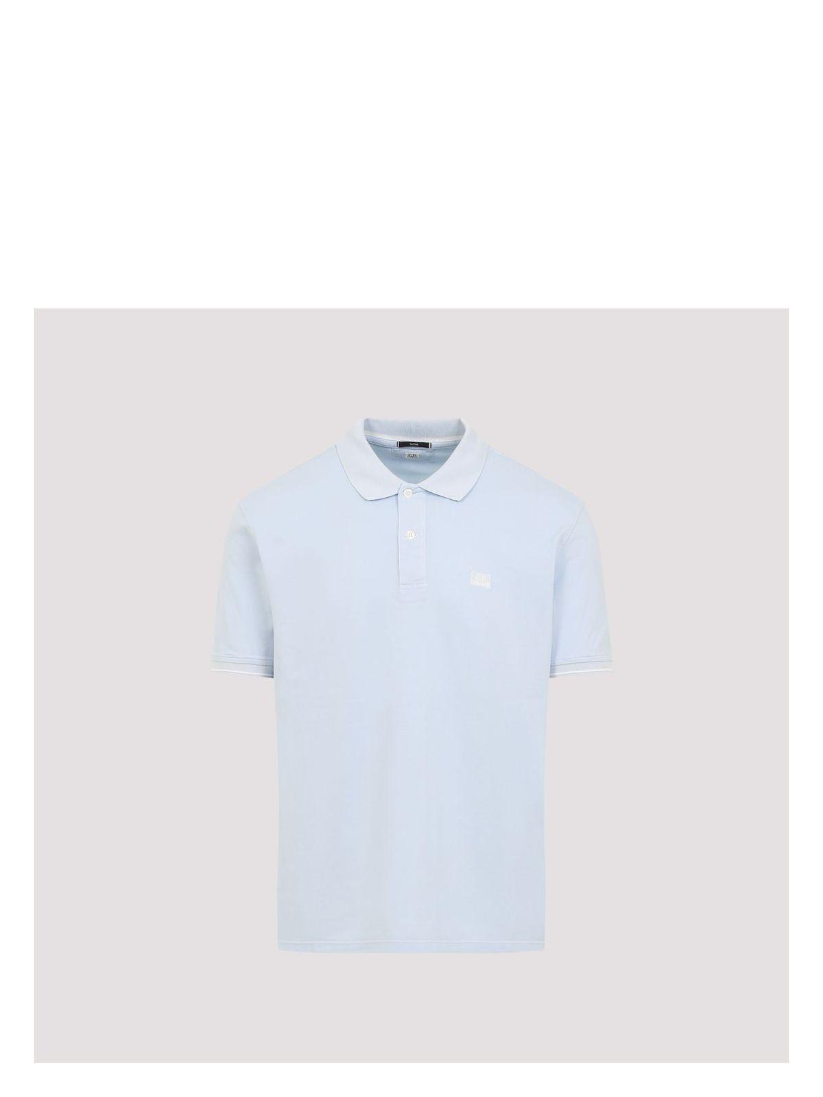 C.p. Company Men's Tacting Polo T-Shirt in Blue