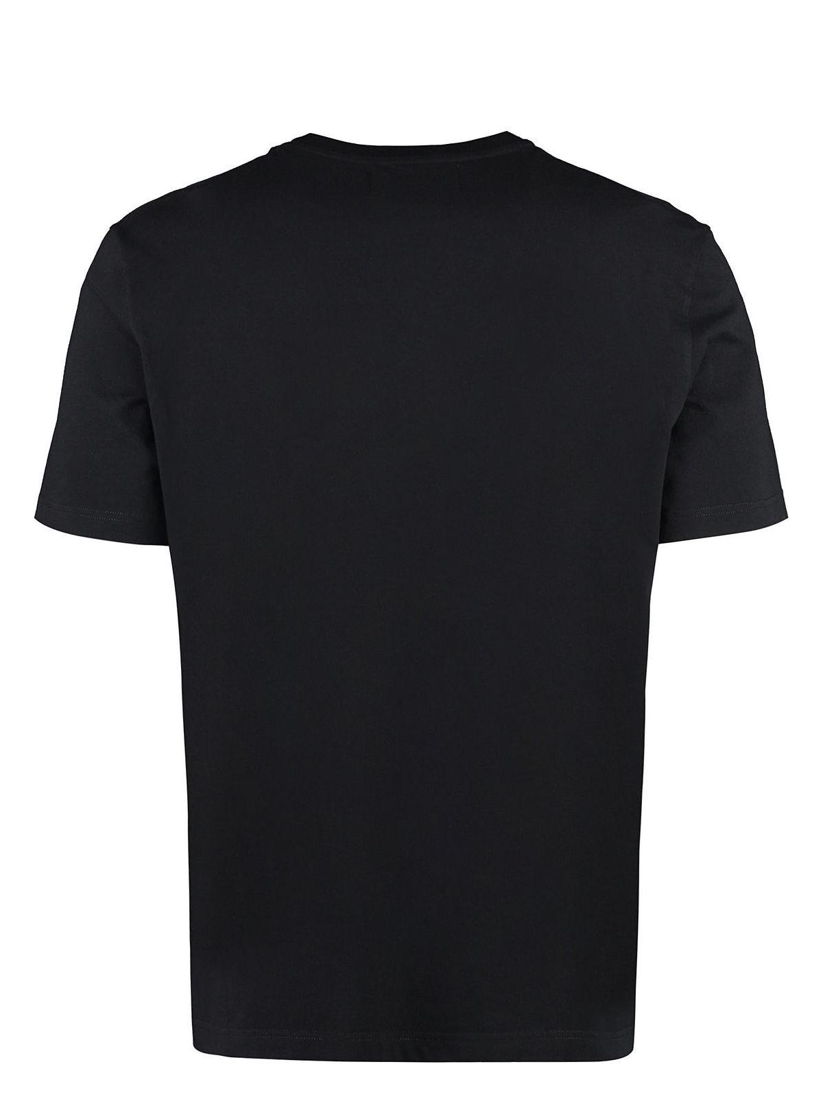 Golden Goose Men's Cotton Crew-Neck T-Shirt in Black