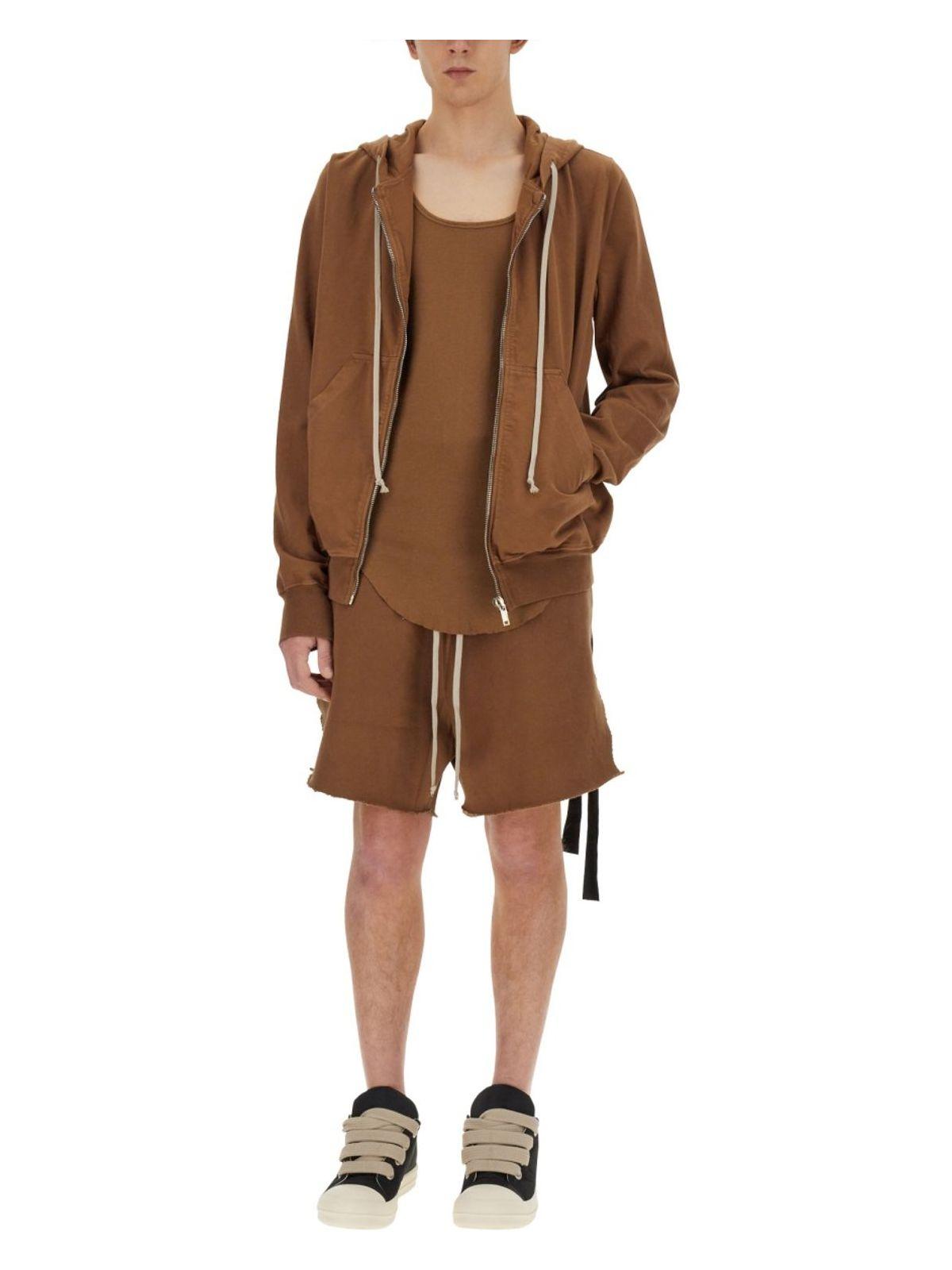 Drkshdw Men's Cotton Tank Top in Brown