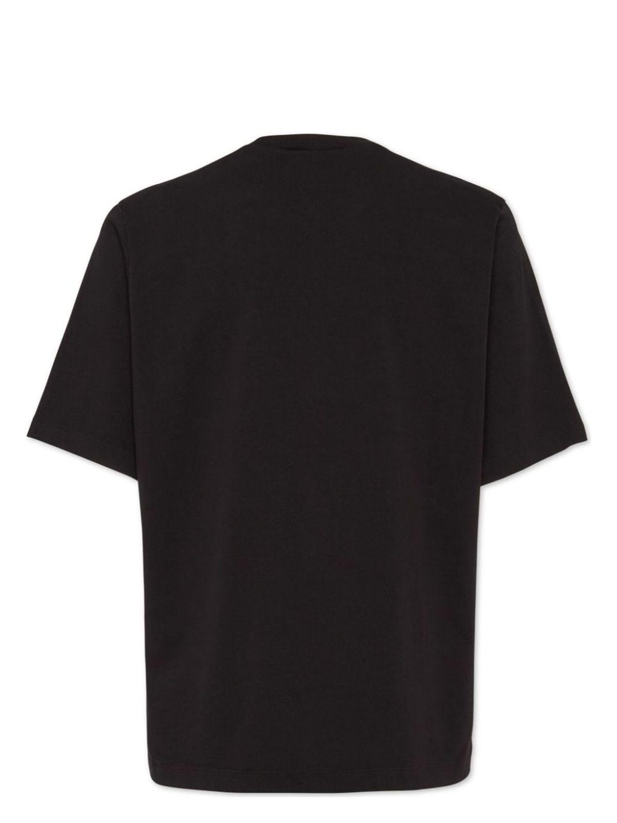 Dsquared2 Men's Cotton Crew-Neck T-Shirt in Black