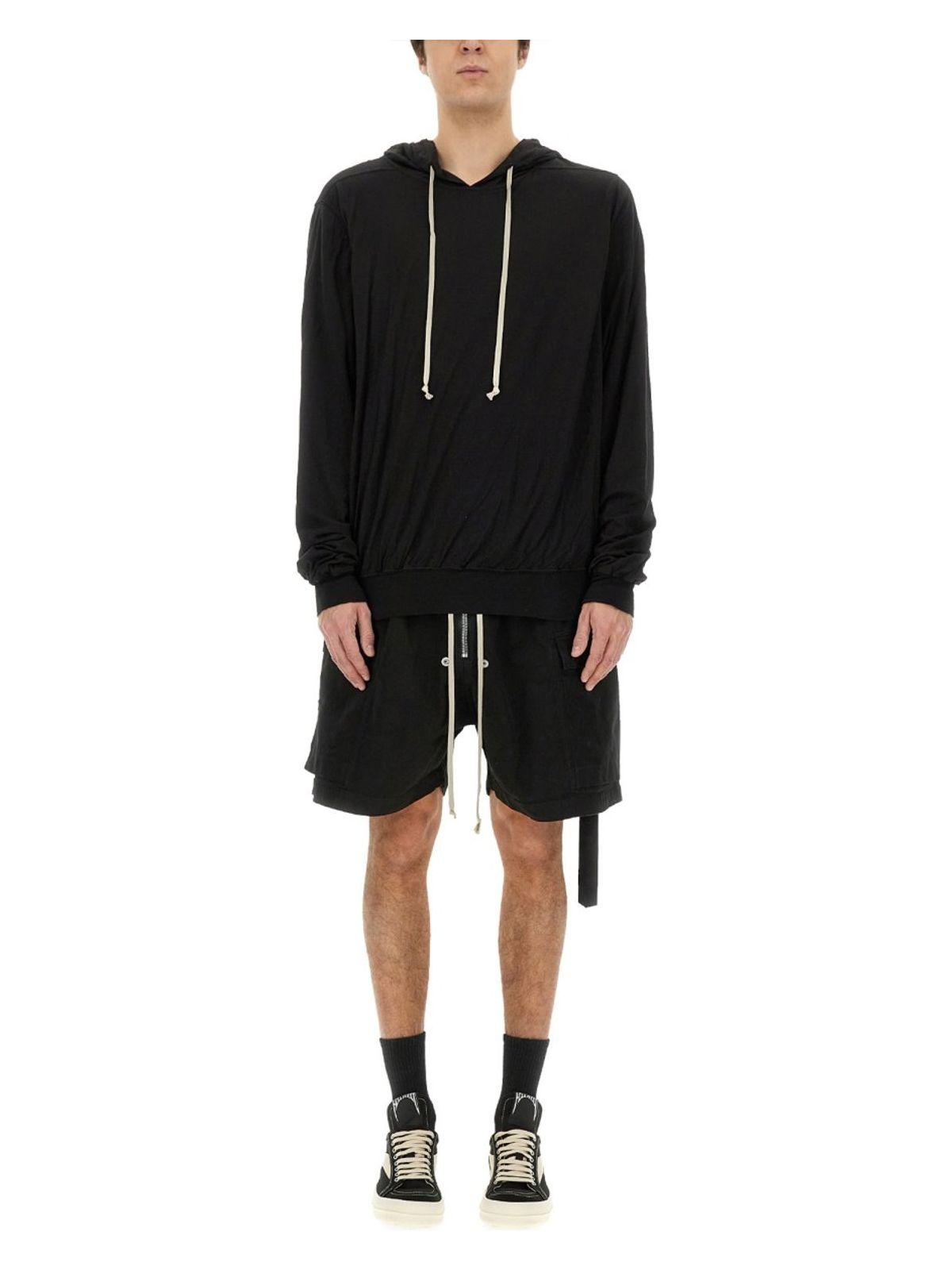 DRKSHDW Men's Cotton Hoodie in Black