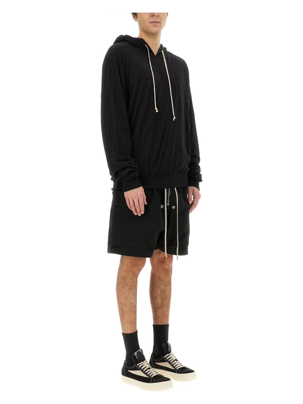 DRKSHDW Men's Cotton Hoodie in Black