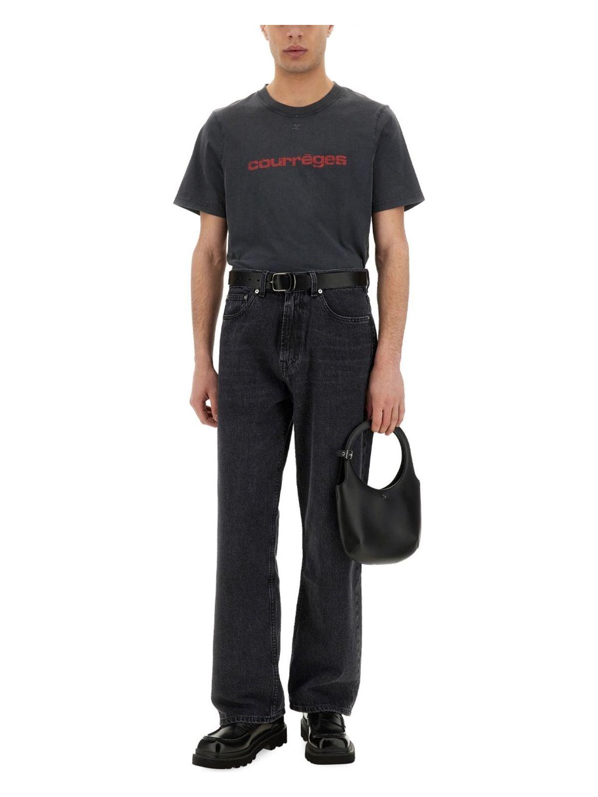 Courrèges Men's Logo Print T-shirt