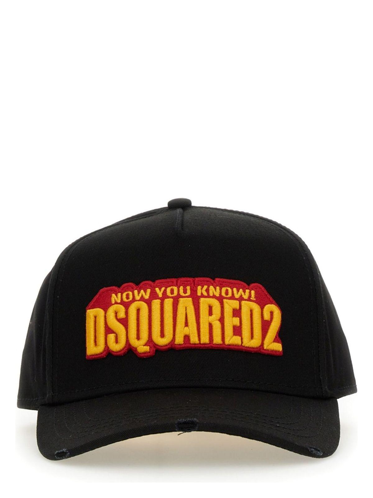Dsquared2 Men's Baseball Hat With Logo in Black