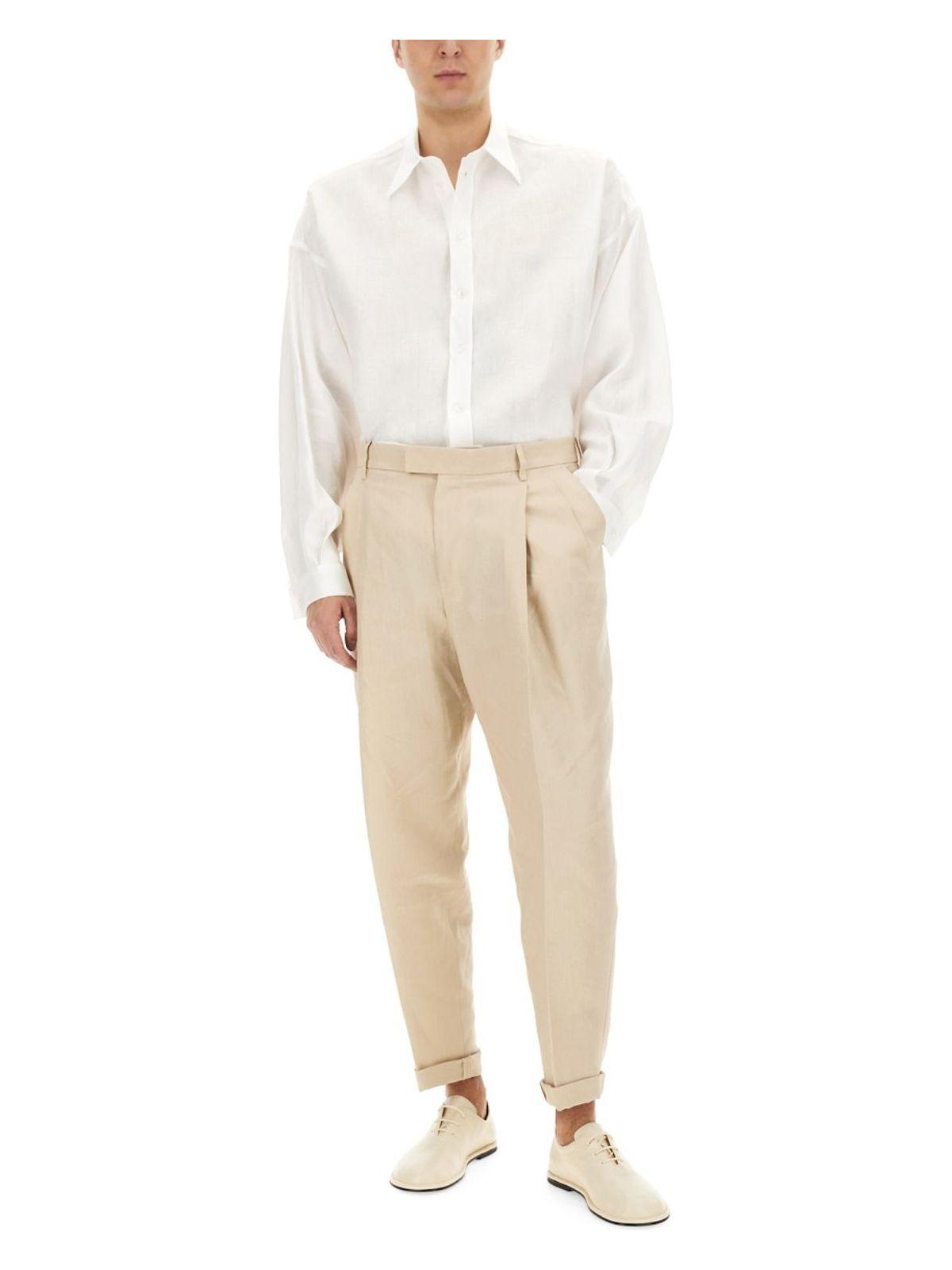 Dolce & Gabbana Linen Shirt in White