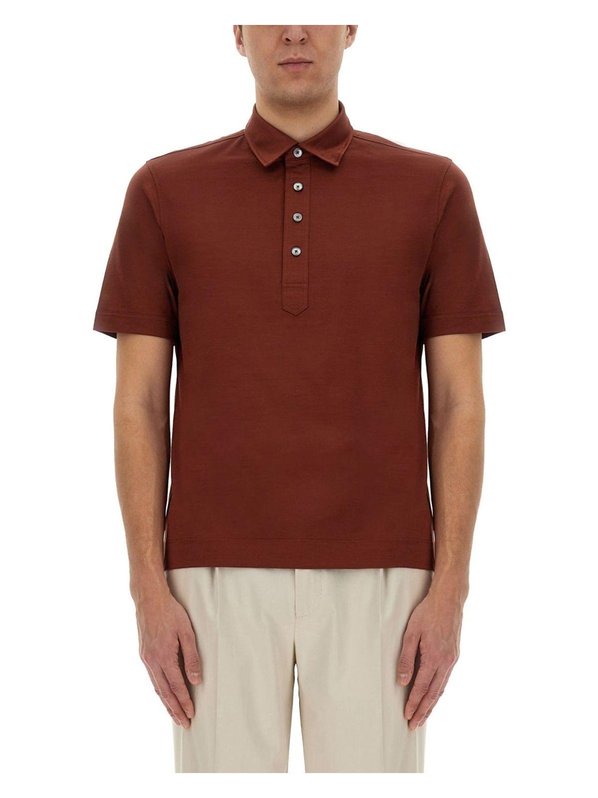 Zegna Men's Premium Cotton Polo Shirt