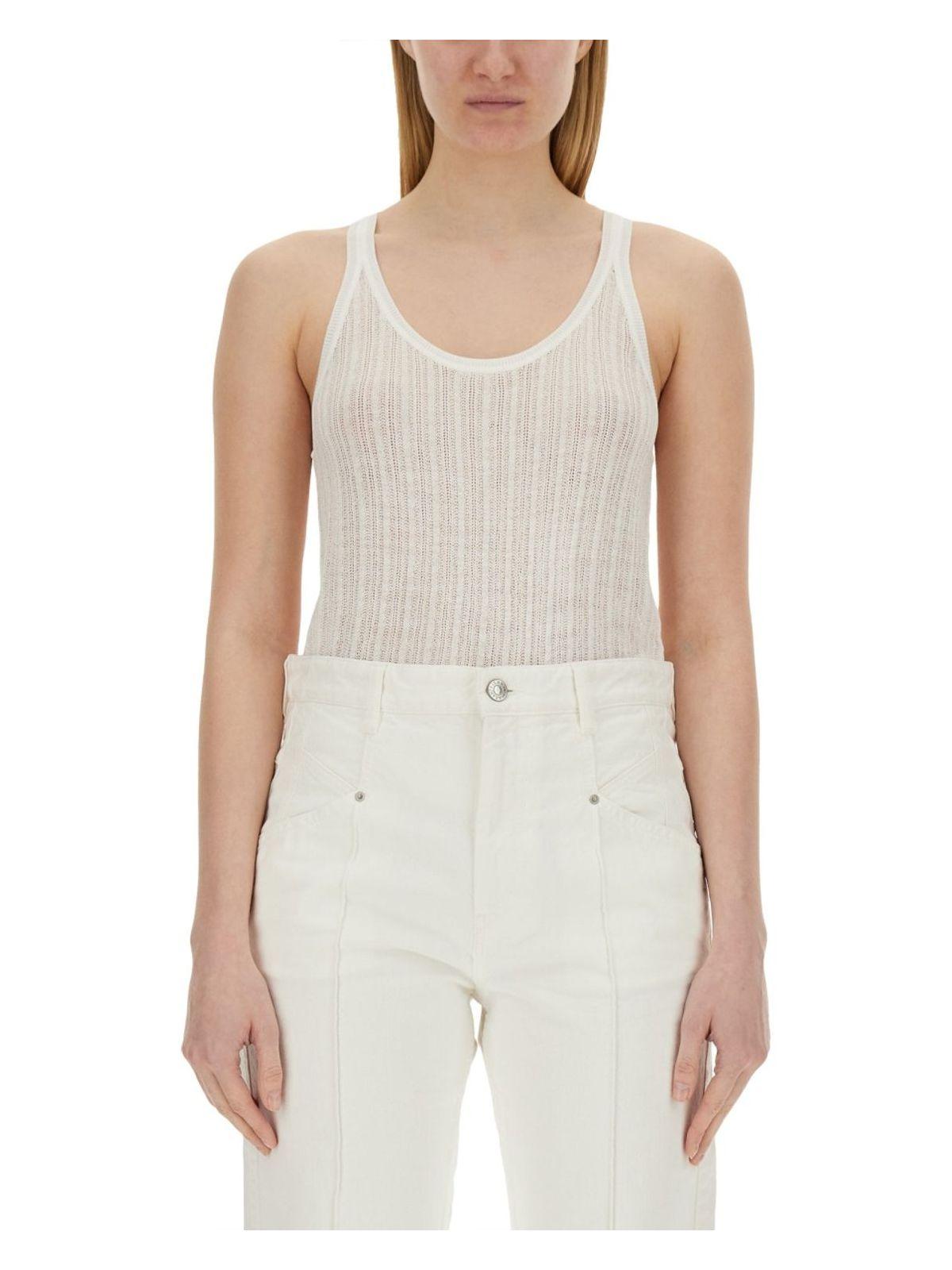 Isabel Marant Women's Dorsia Top in White