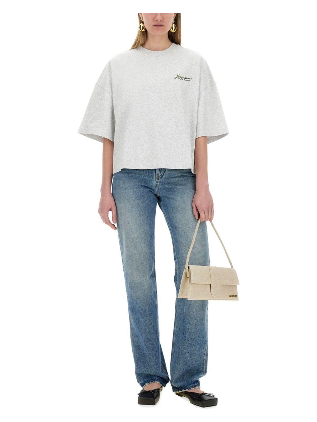 Jacquemus Women's The Short Shirt in Grey