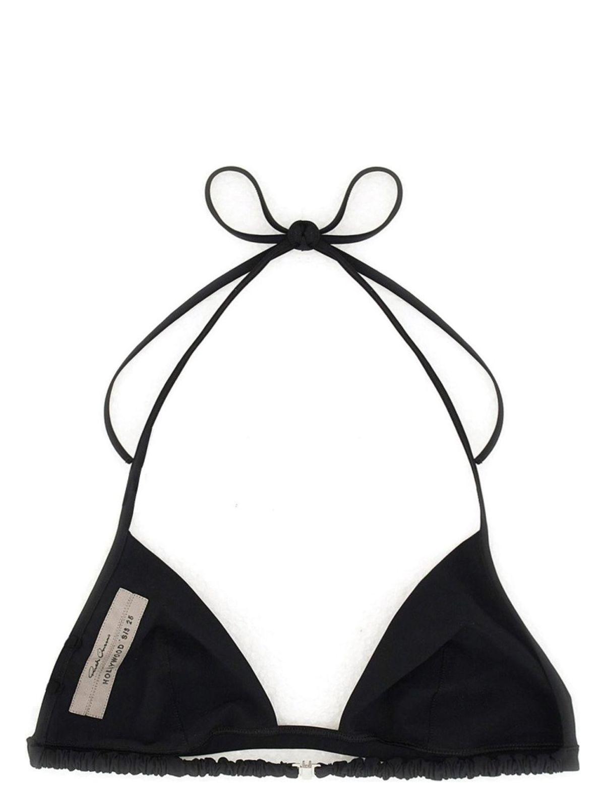 Rick Owens Women's Hollywood Bikini Top in Black