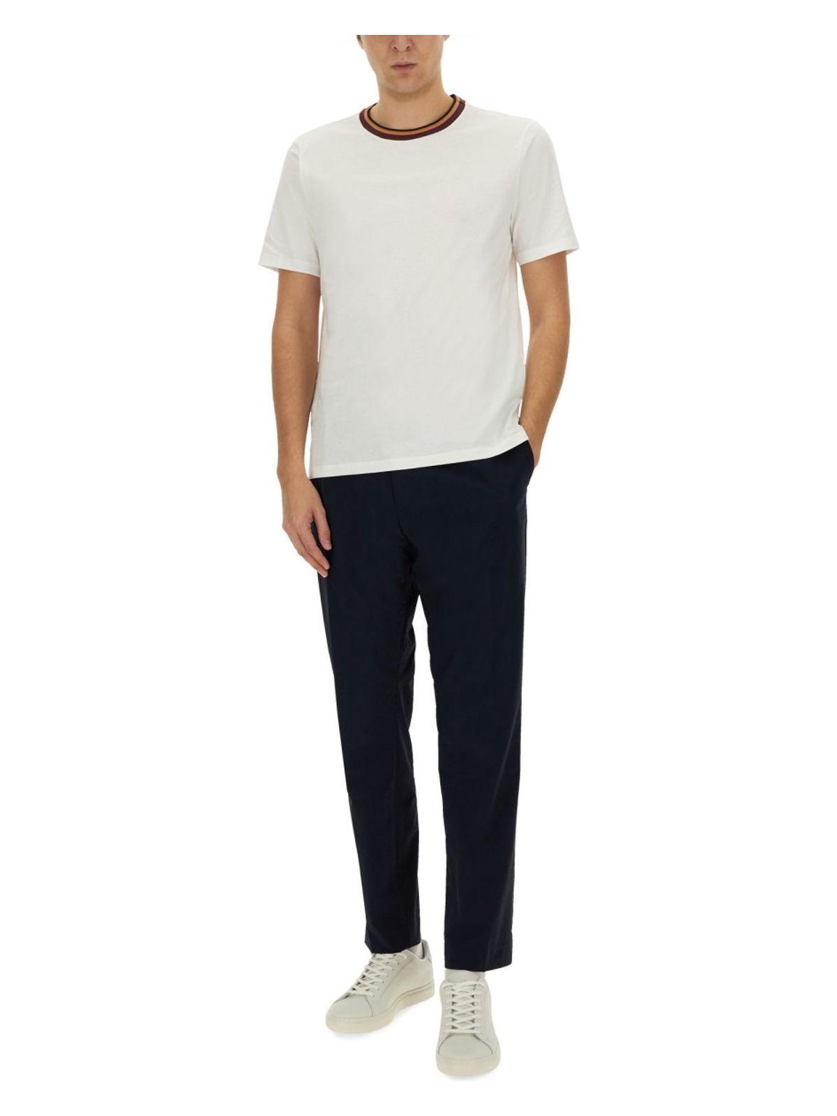 Paul Smith Men's Straight Leg Pants in Blue