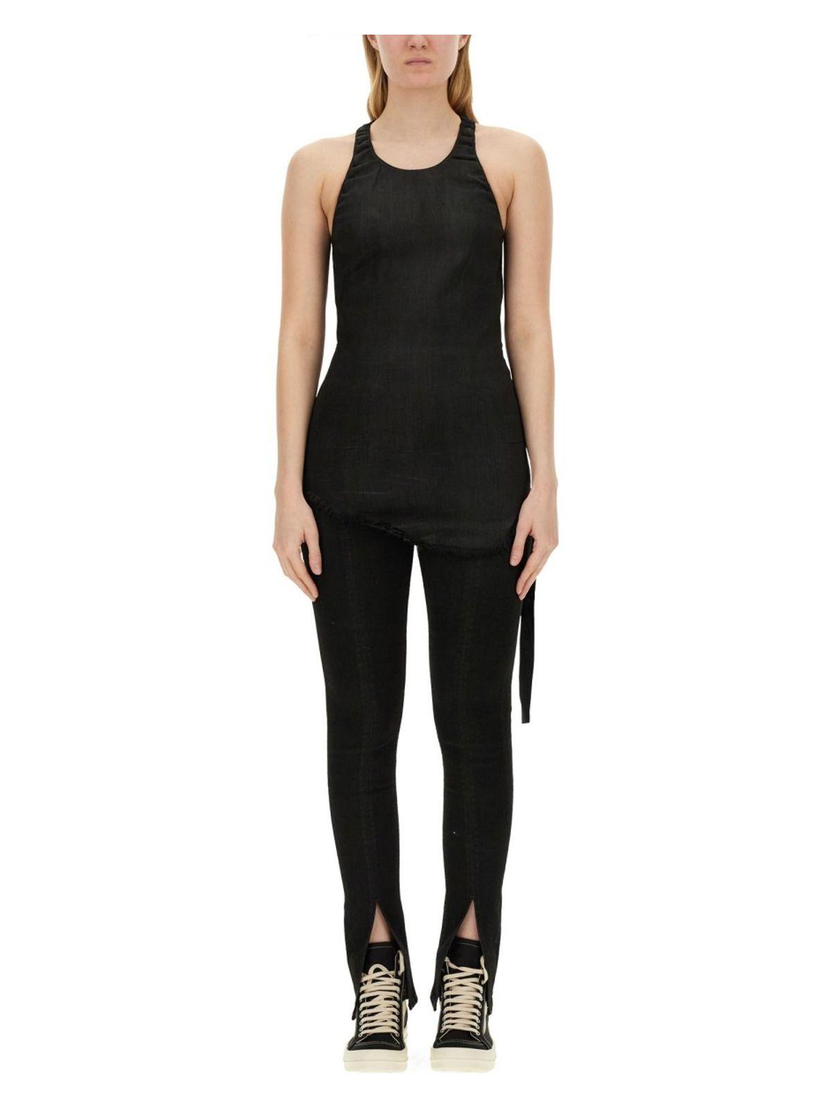 Drkshdw Women's Denim Top in Black