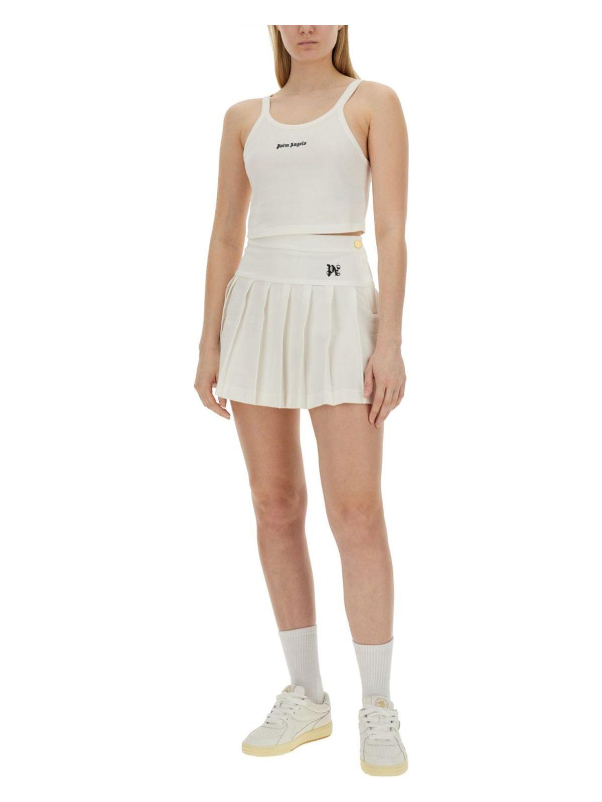 Palm Angels Women's Tank Tops and Logo Tops in Black and White
