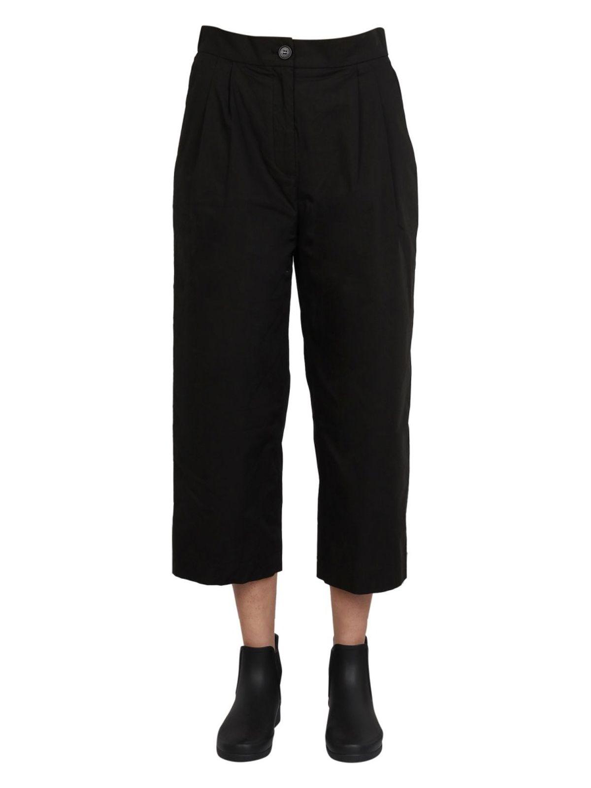 Woolrich Women's Poplin Pants in Black