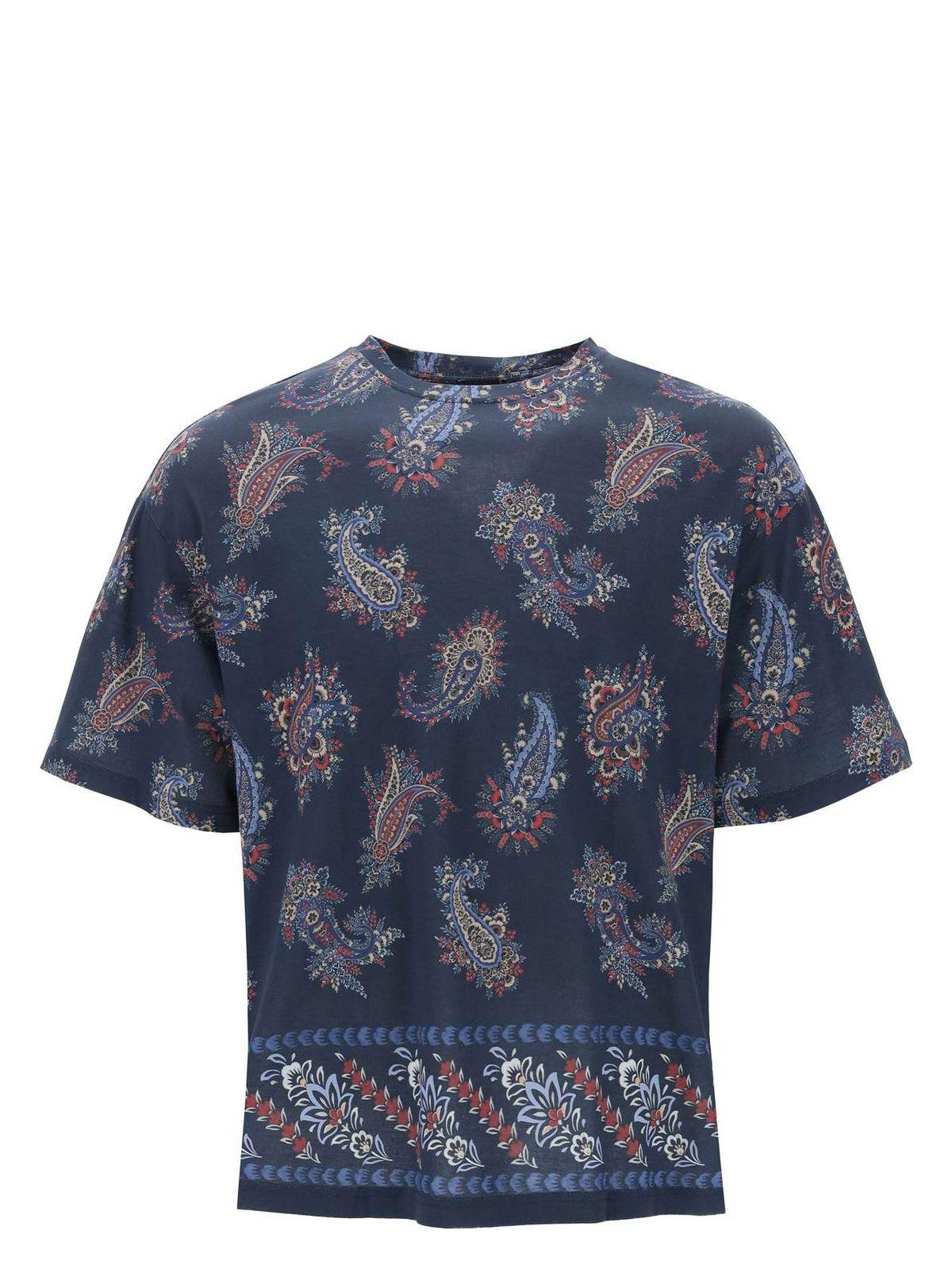 Etro Cotton Crew-neck T-shirt