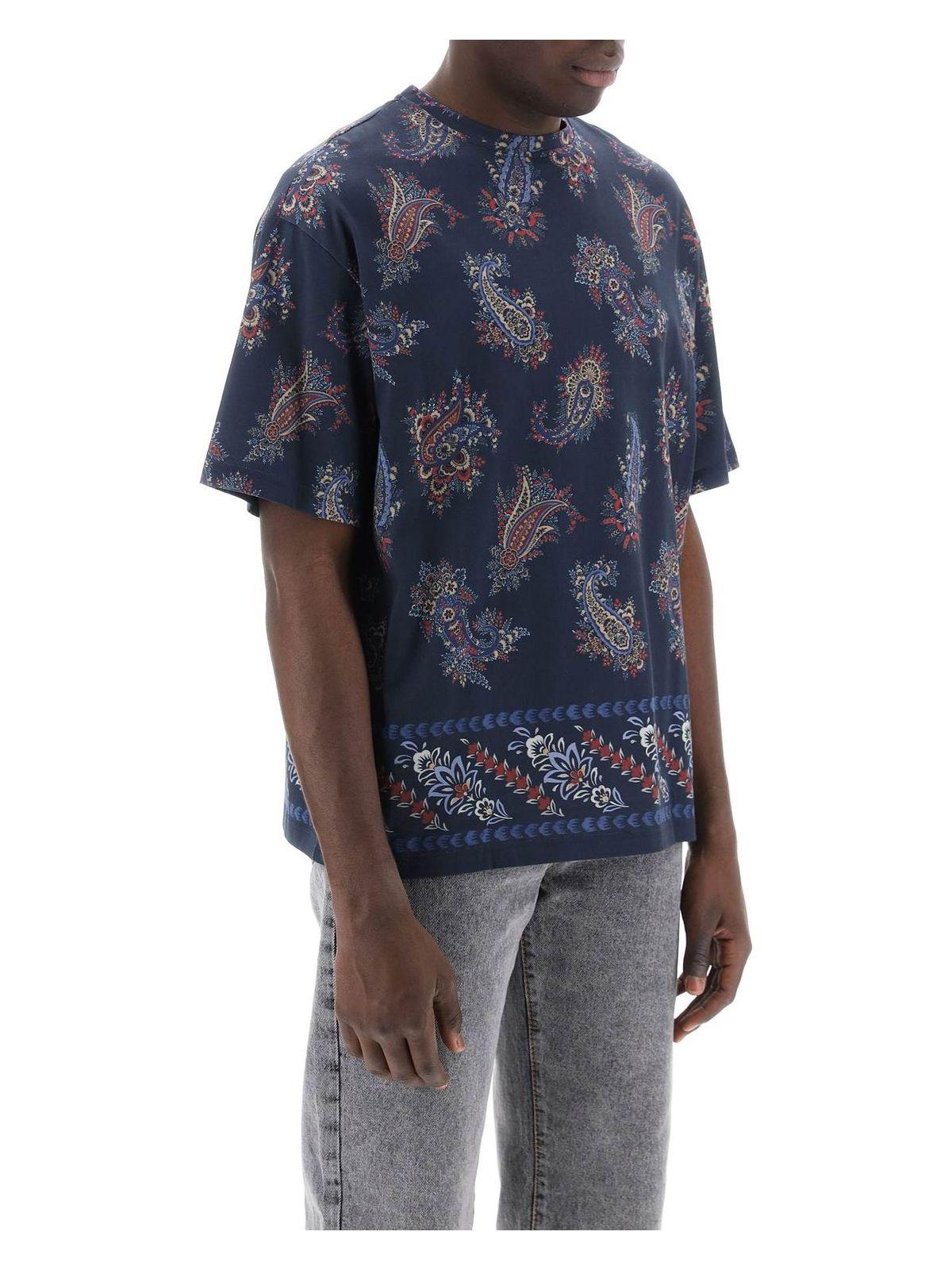 Etro Cotton Crew-neck T-shirt