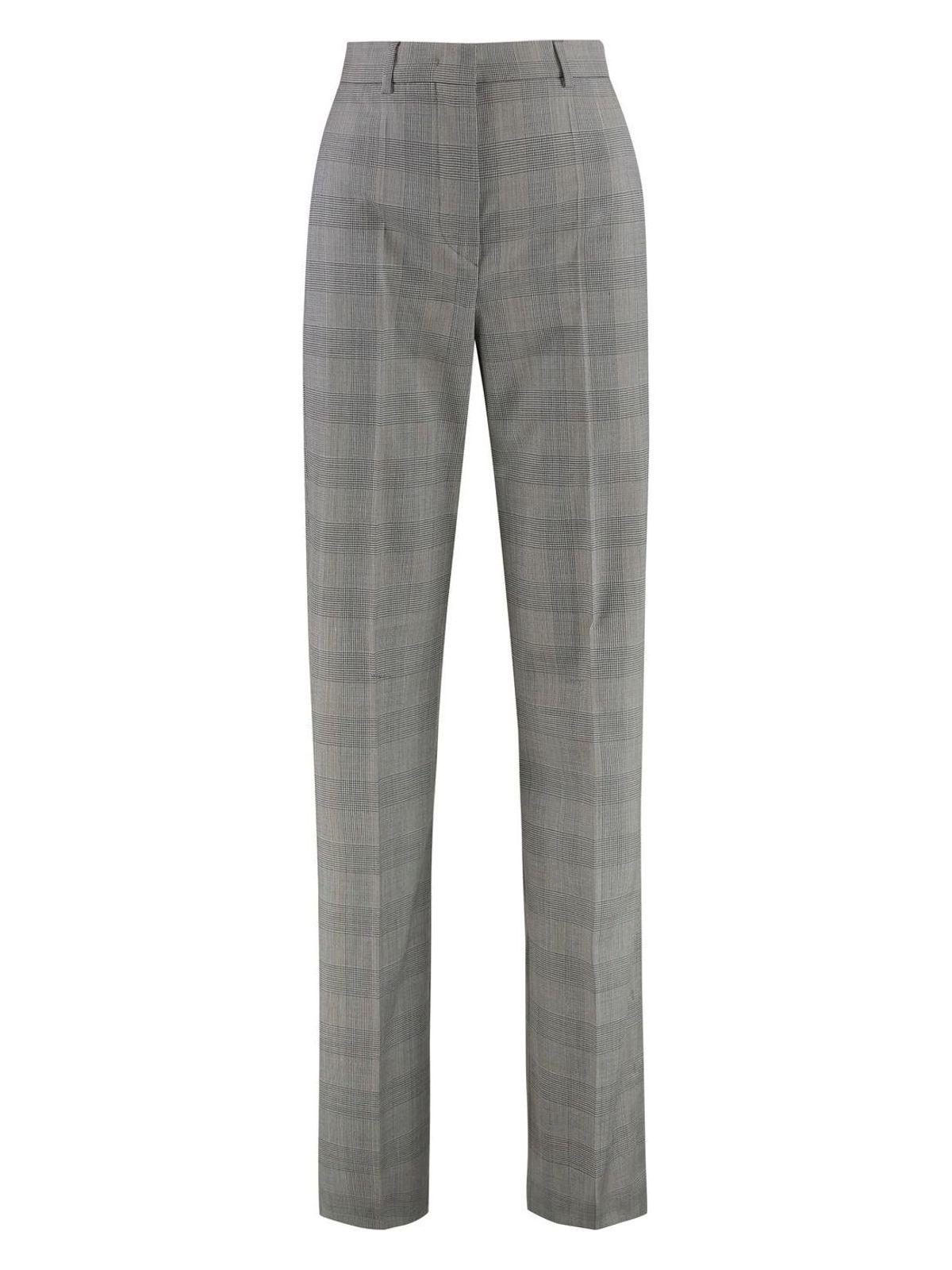 Max Mara Sportmax Women's Tailored Wool Trousers in Black
