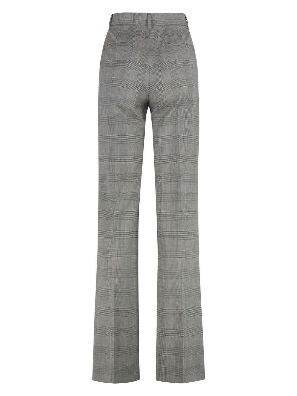Max Mara Sportmax Women's Tailored Wool Trousers in Black