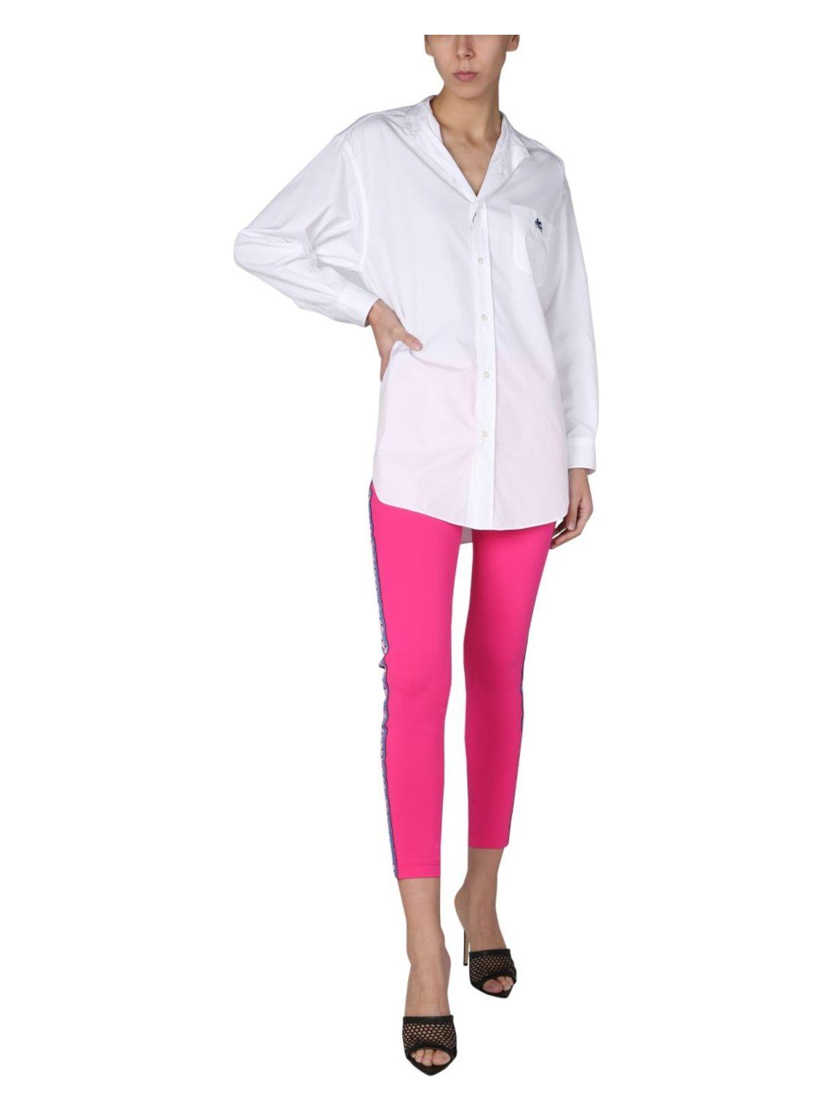 Etro Women's Leggings With Logo in Pink
