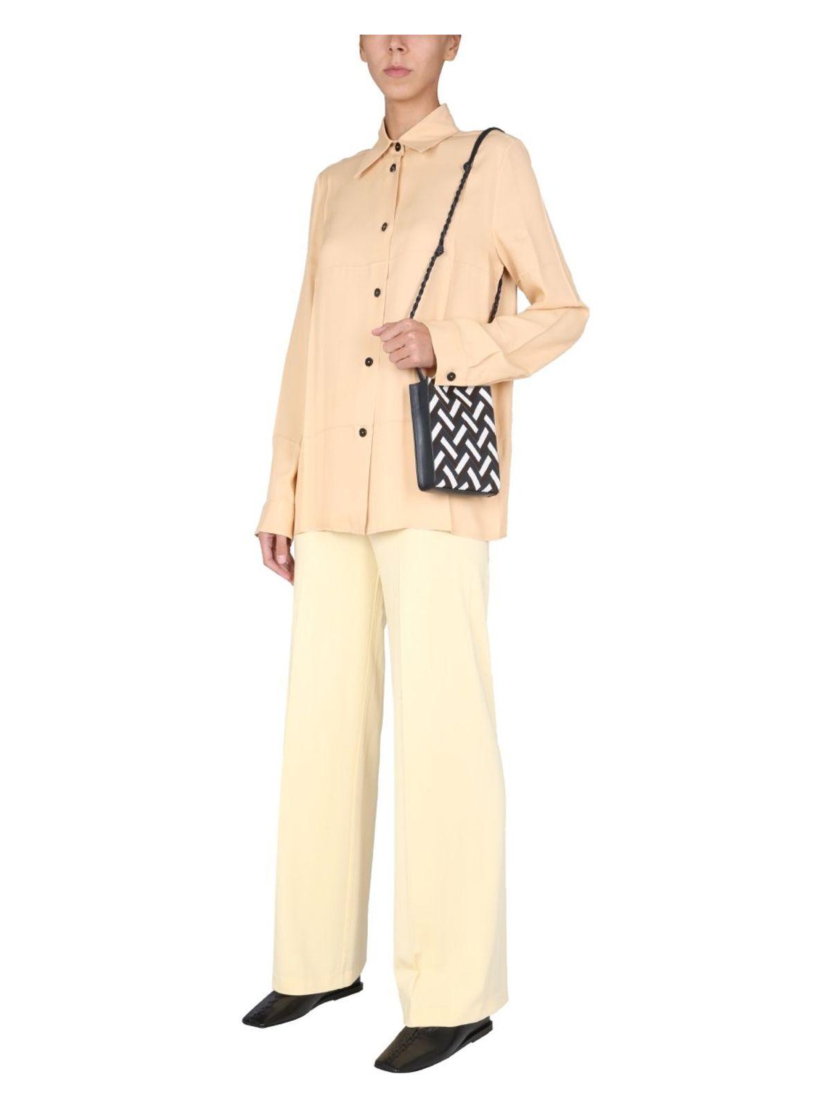 Jil Sander Women's Boxy Fit Shirt in Nude