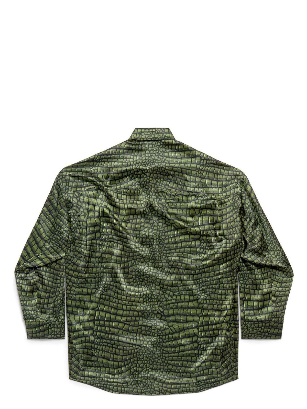 Balenciaga Women's Cocoon Printed Silk Shirt