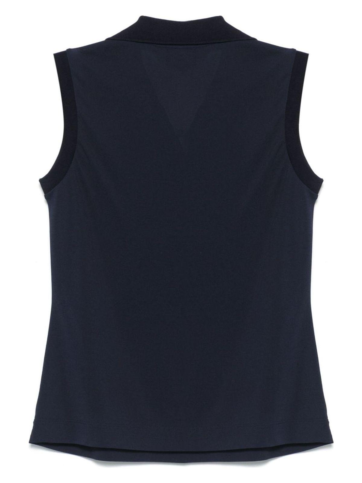 Emporio Armani Women's Sleeveless Top in Blue