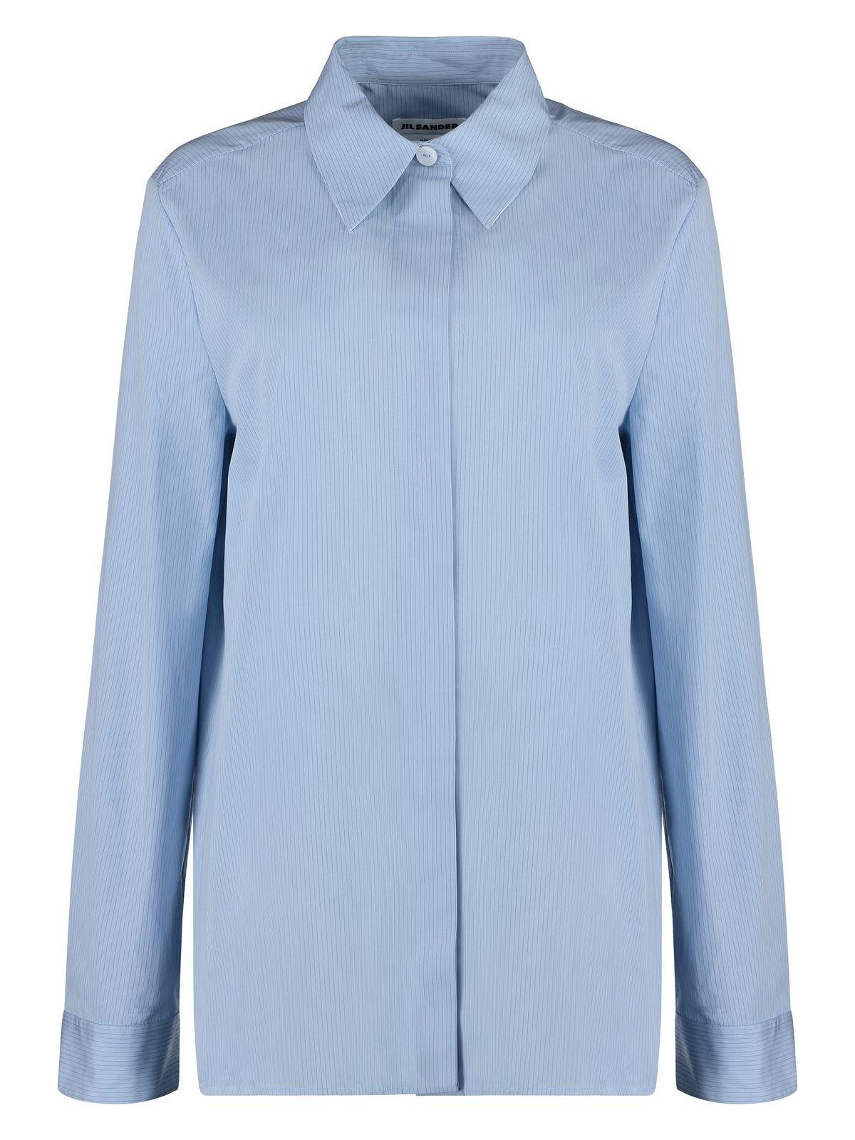 Jil Sander Striped Cotton Shirt