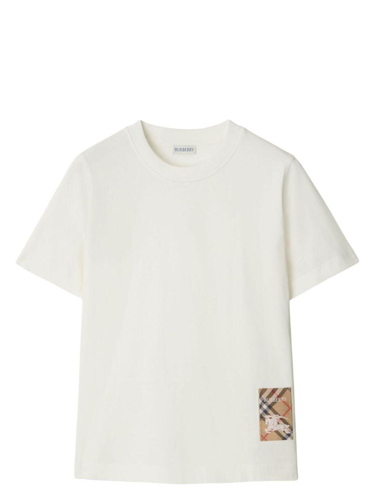 Burberry Women's T-Shirt in Nude & Neutrals
