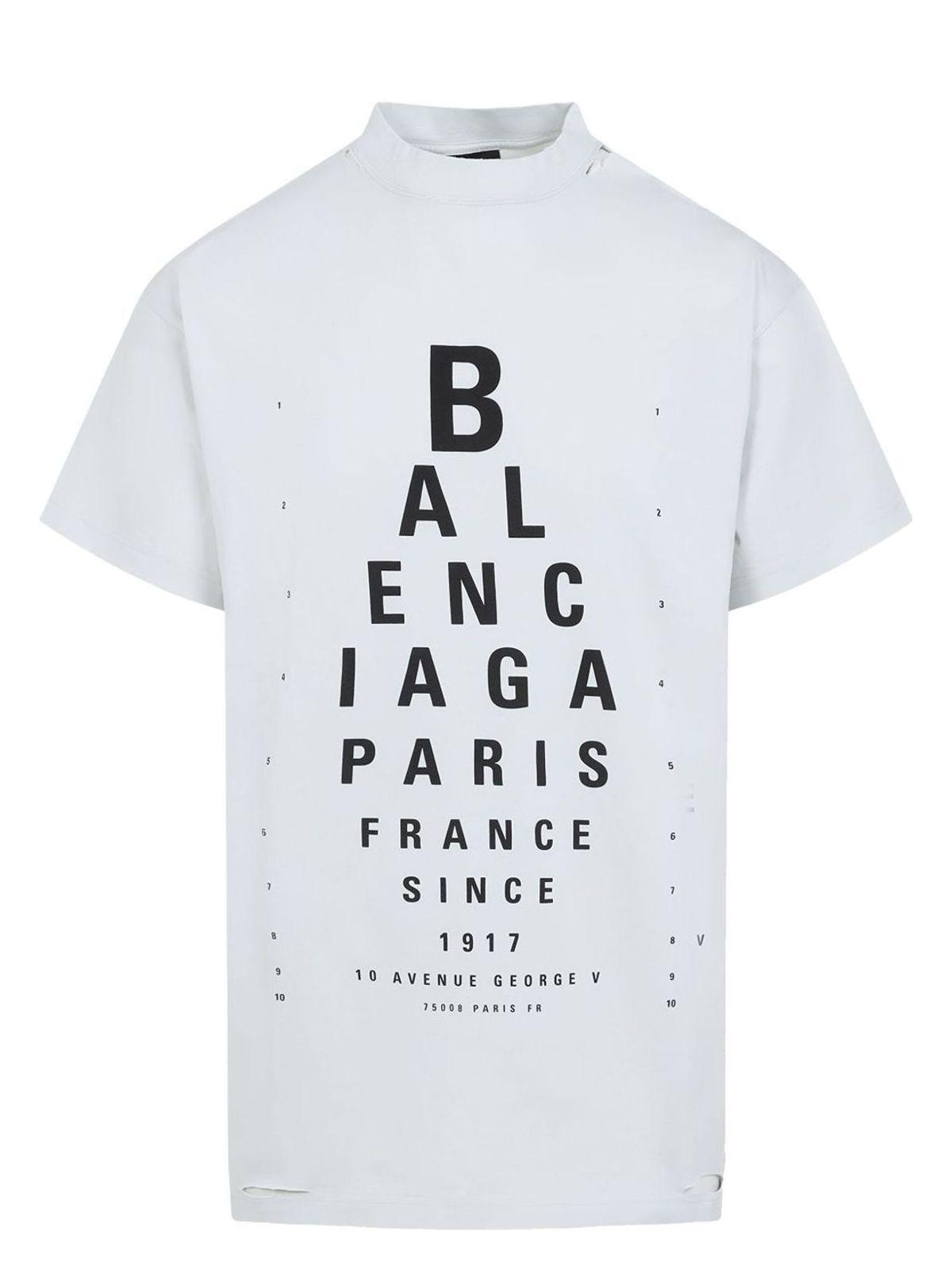 Balenciaga Optical Oversized T-shirt