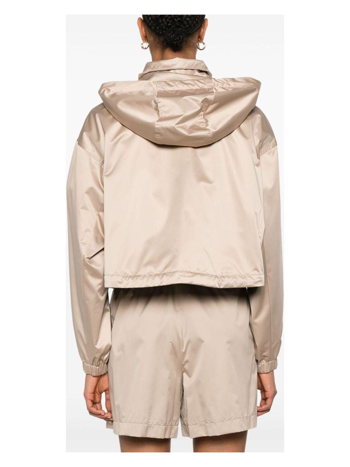 Fendi Women's Cappuccino Polyester Windbreaker