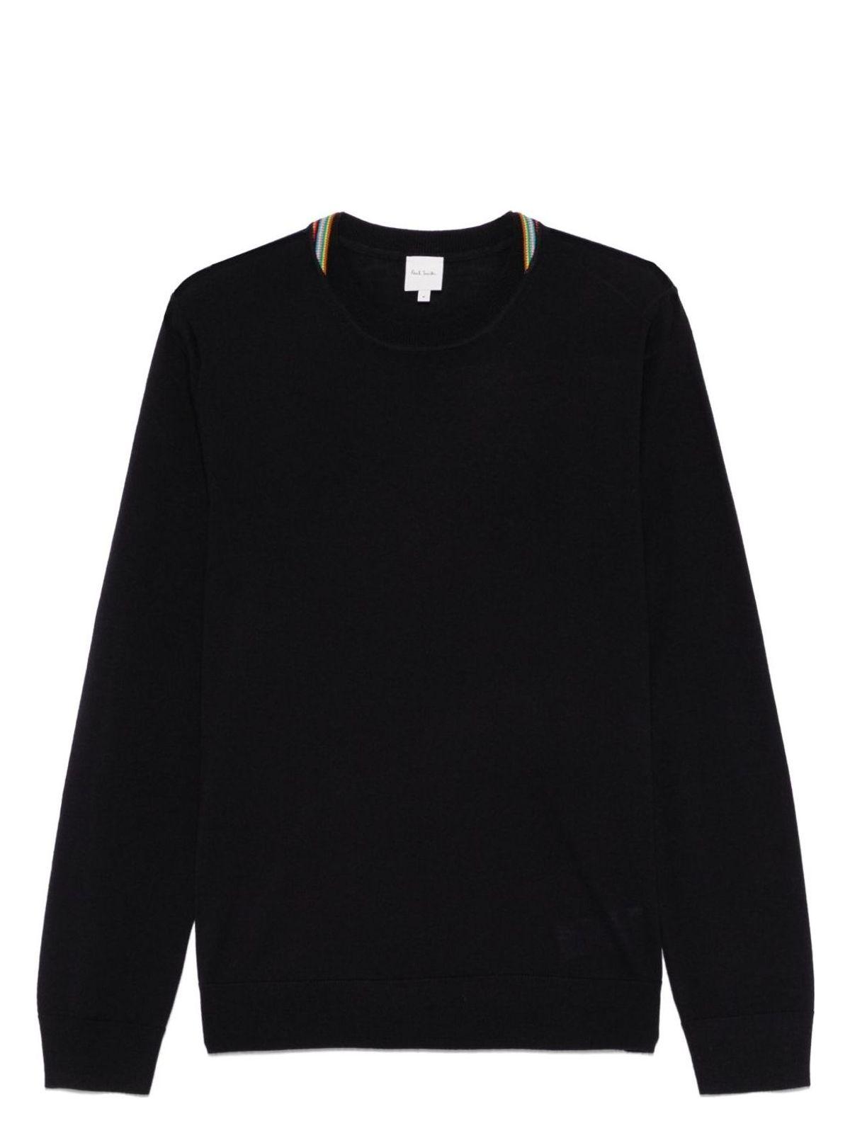 Paul Smith Men's Wool Crewneck Sweater in Blue