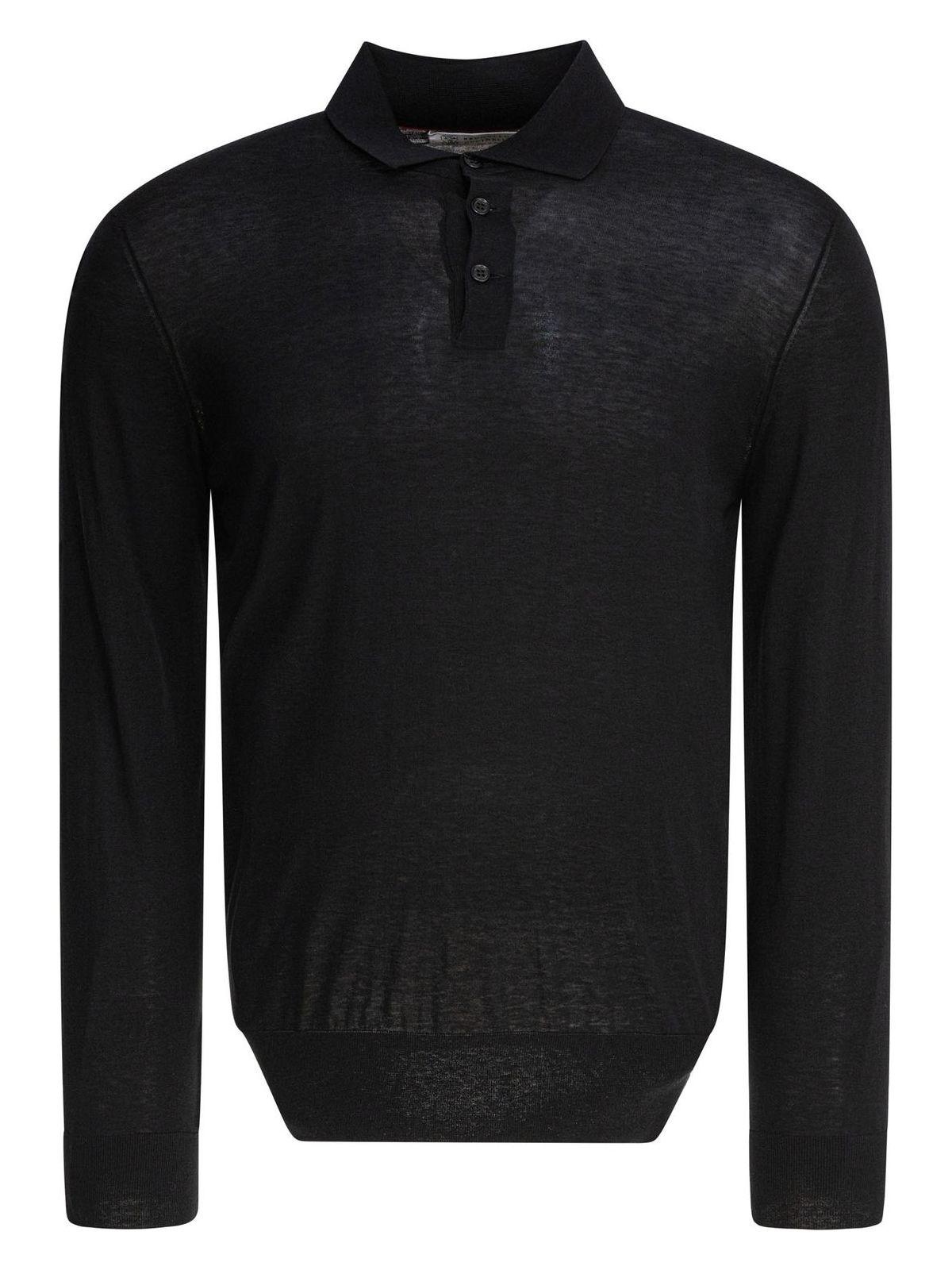Brunello Cucinelli Knitted Polo Shirt