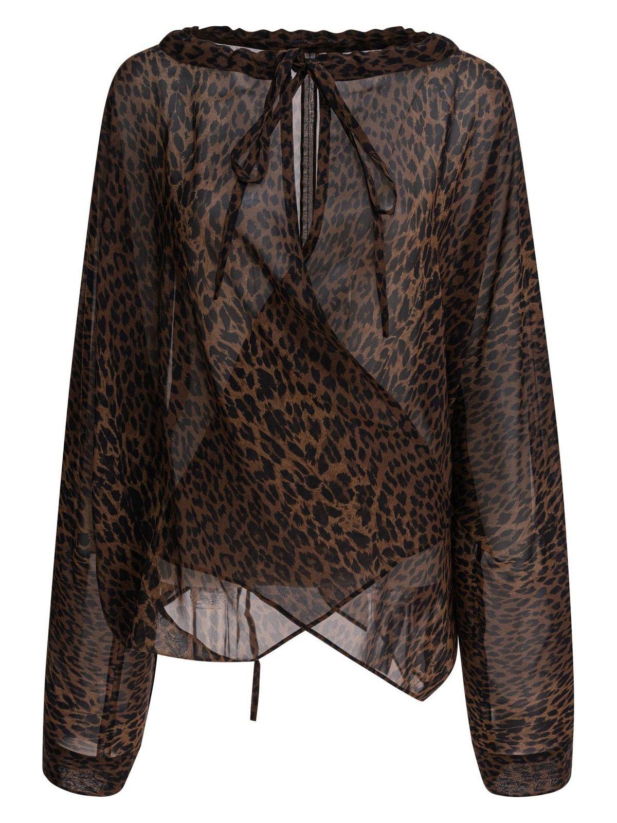 Balenciaga Women's Top in Brown