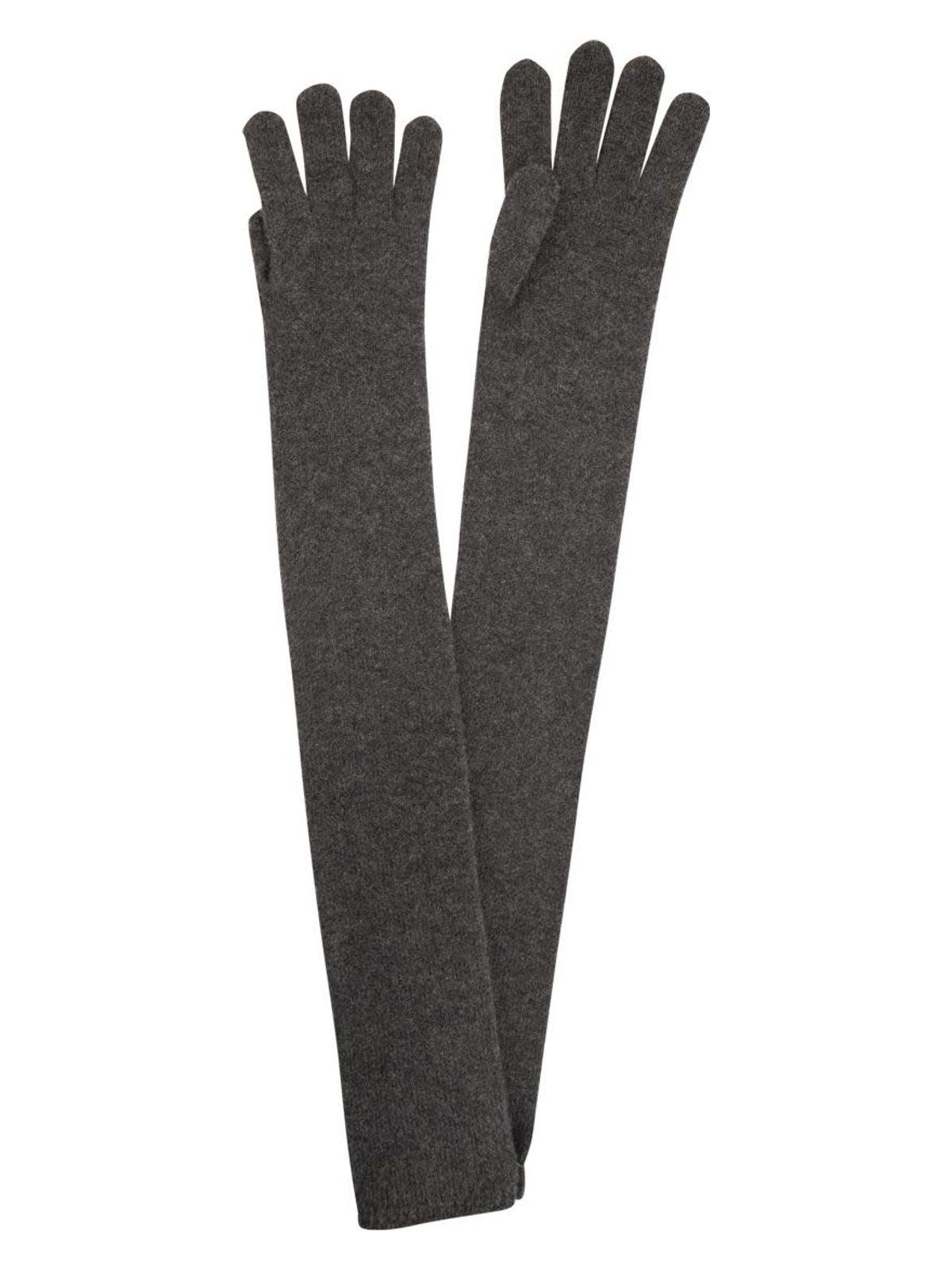 Max Mara Women's Timor Gloves in Grey