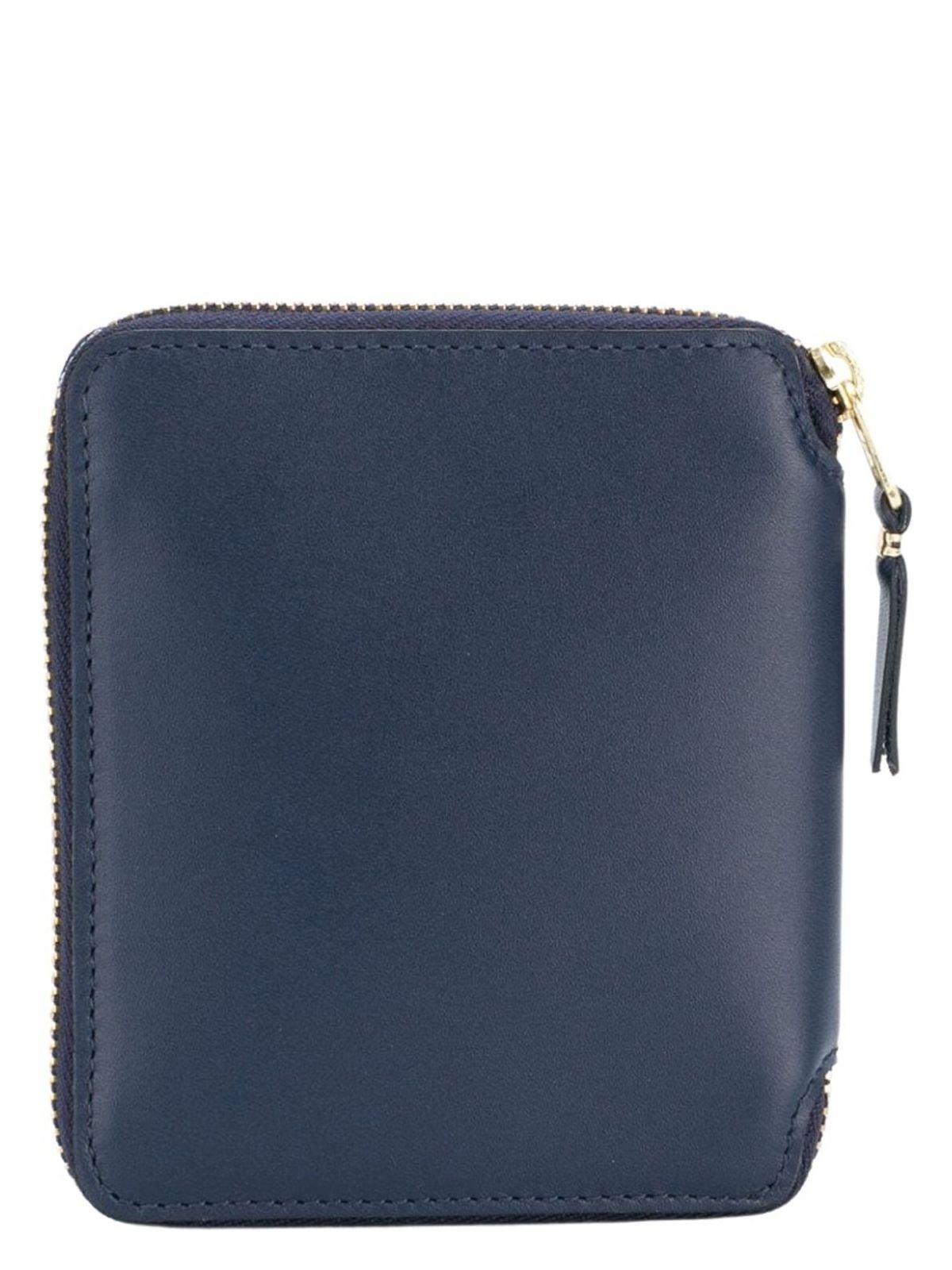 Comme Des GarÃ§ons Wallet Comme Des Garçons Wallet Men's Classic Line Wallet in Blue