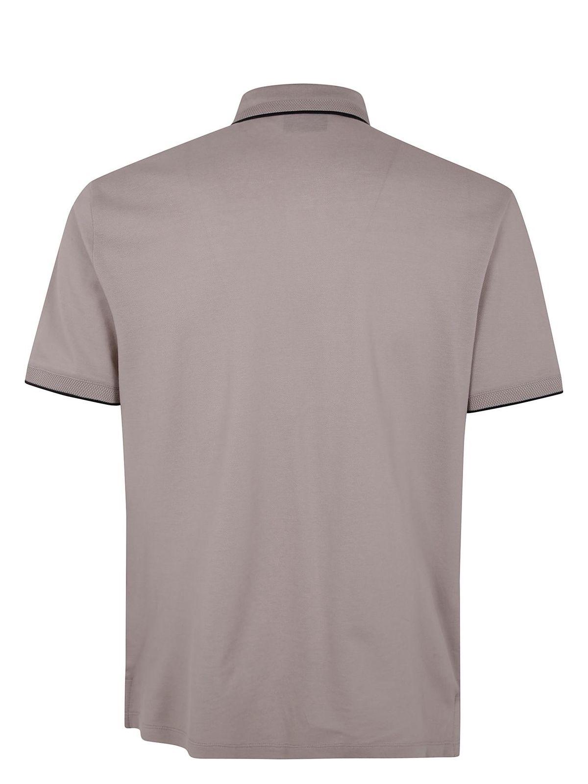 Emporio Armani Men's Polo Shirt in Grey
