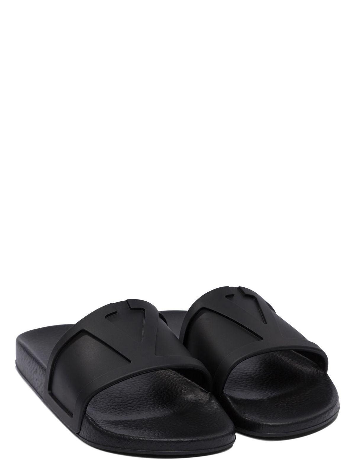 Valentino Garavani Men's Slide Sandal Coolside in Black