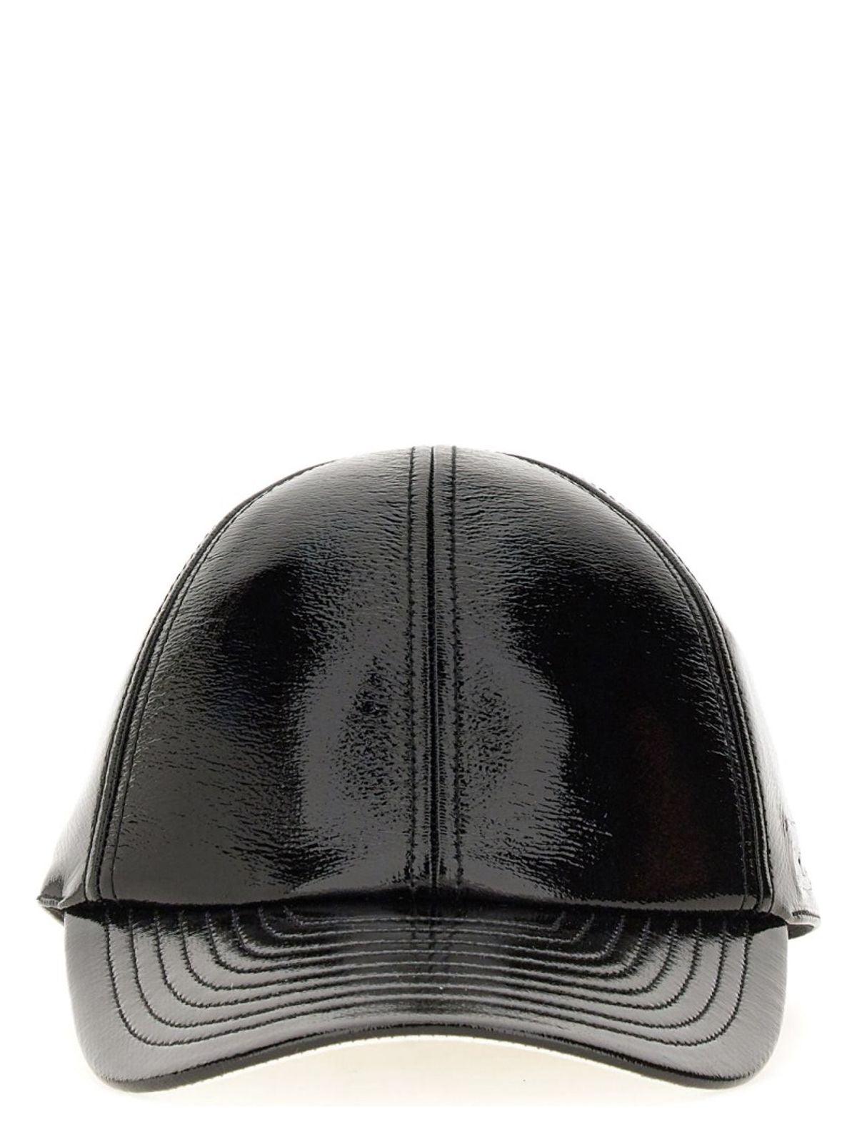 CourrÃ¨ges Courrèges Women's Baseball Cap in Black