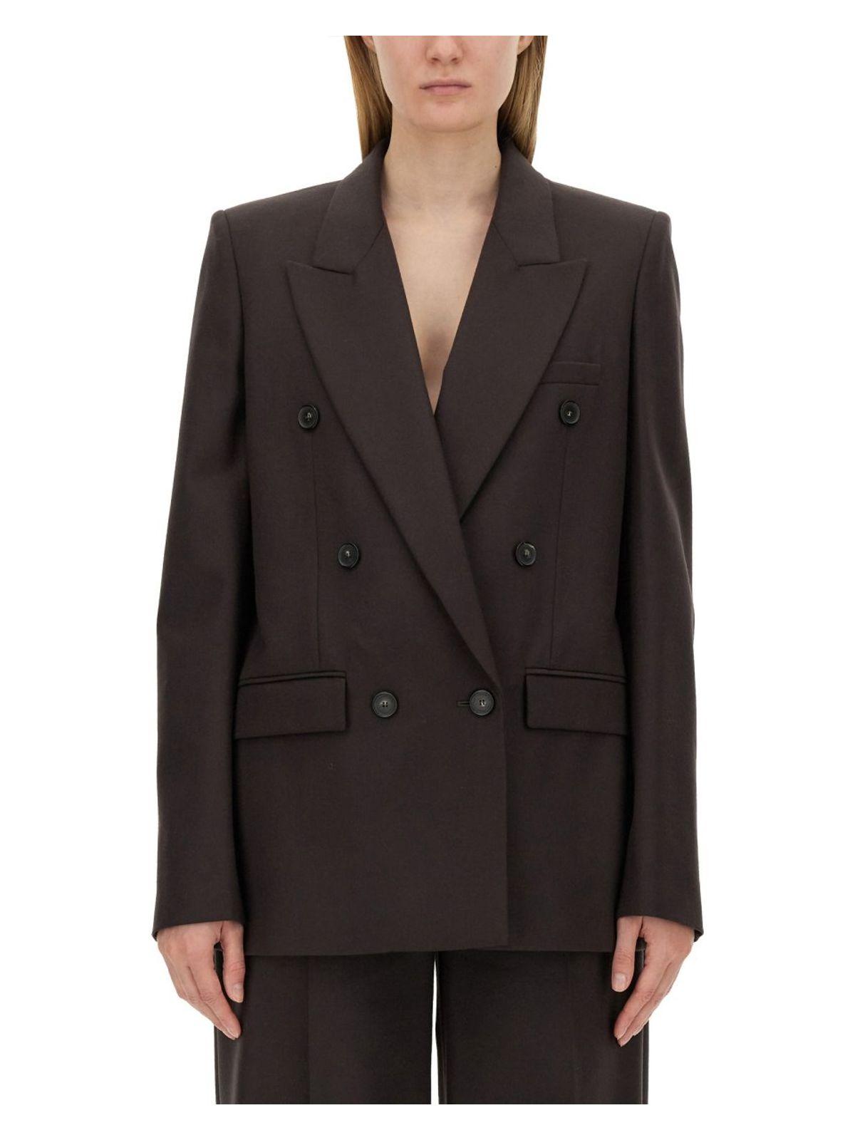 Stella McCartney Women's Double-Breasted Jacket in Brown