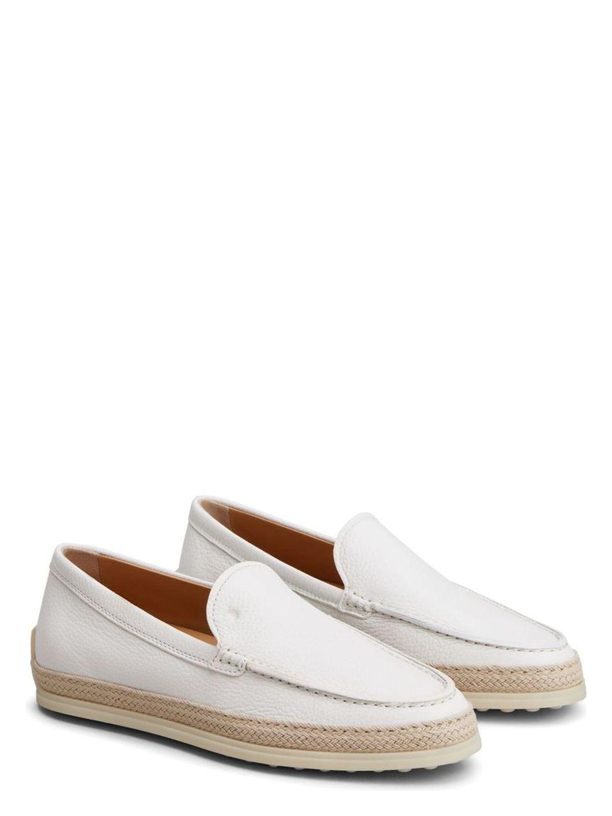 Tod's Women's Leather Moccasins With Outsol Loafer