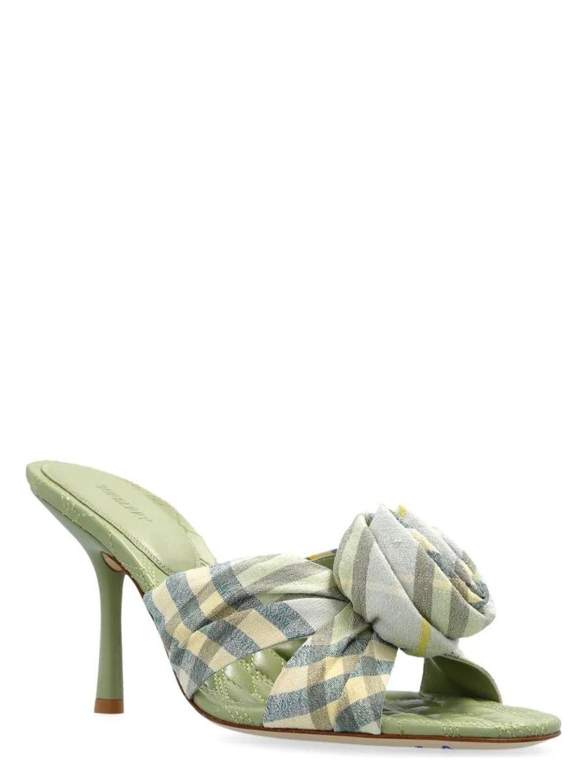 Burberry Mews Rose 90 Pumps and Embroidered Fabric Mews Mules